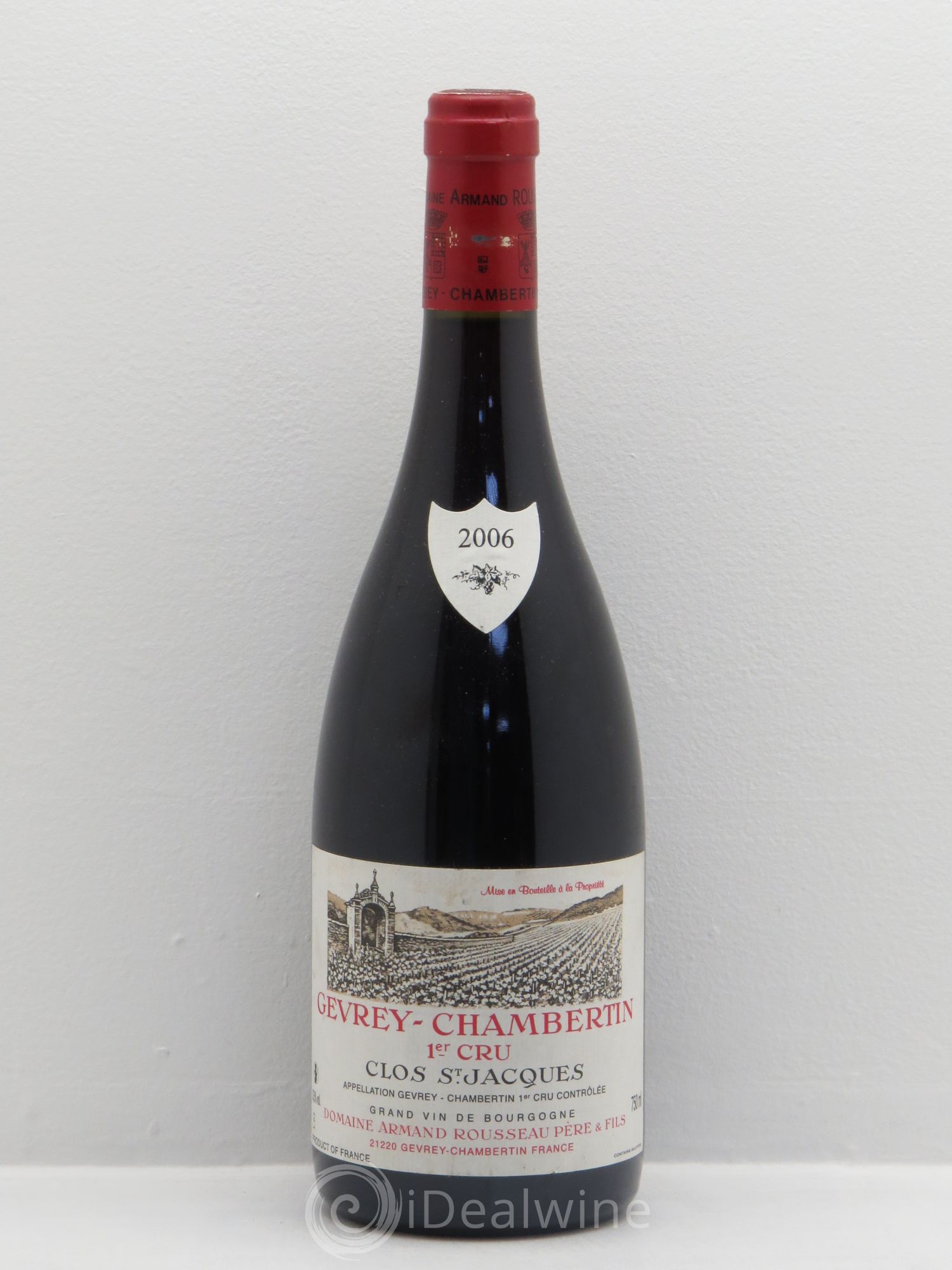 Gevrey-Chambertin 1er Cru Clos Saint-Jacques Armand Rousseau (Domaine) 2006 - Lot de 1 bouteille - 0