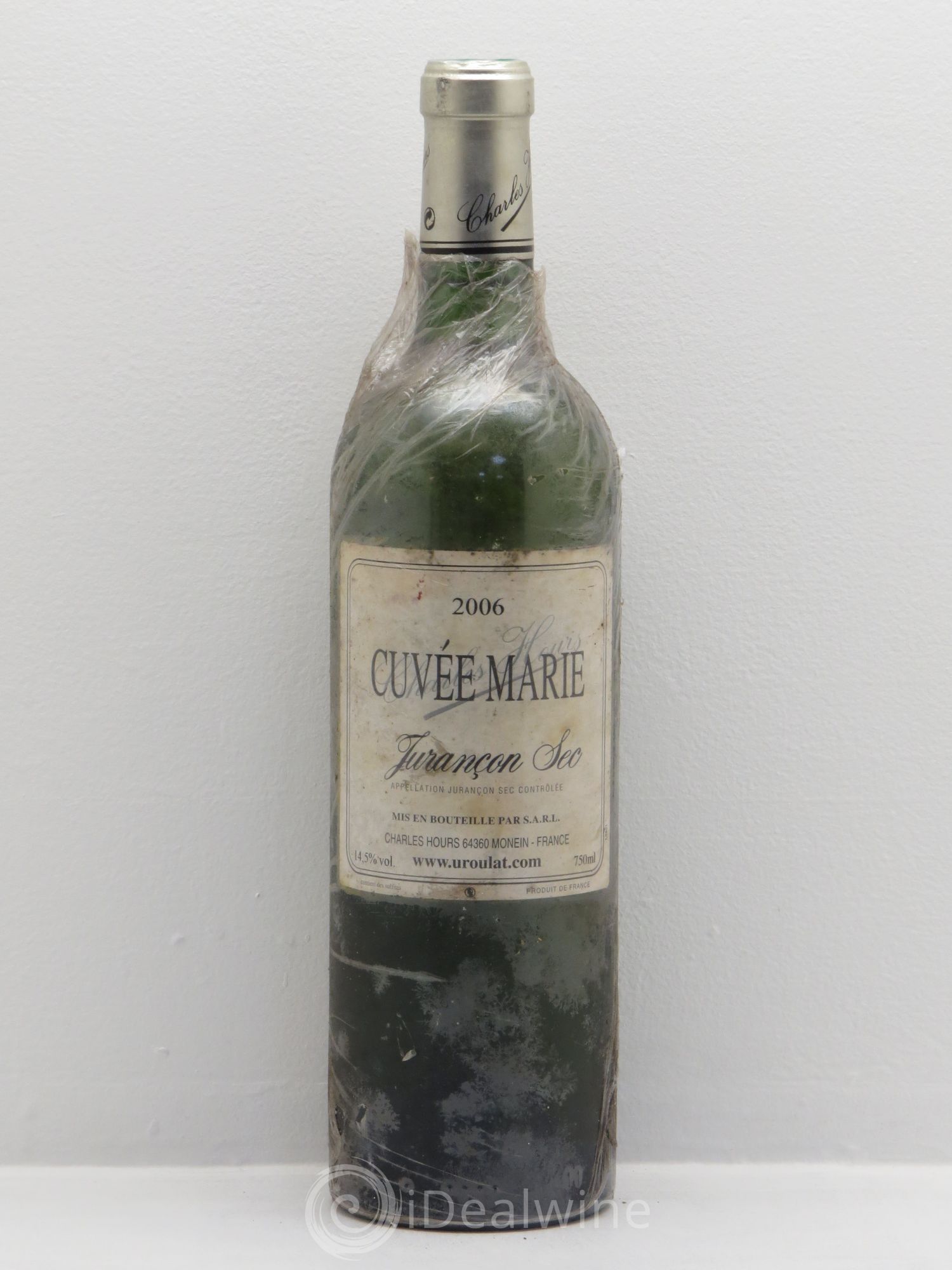 Jurançon Sec Uroulat Cuvée Marie Charles Hours 2006 - Lot de 1 bouteille - 0