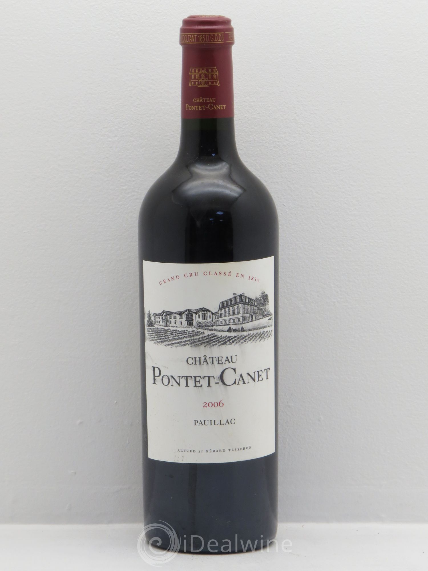 Château Pontet Canet 5ème Grand Cru Classé 2006 - Lot de 1 bouteille - 0