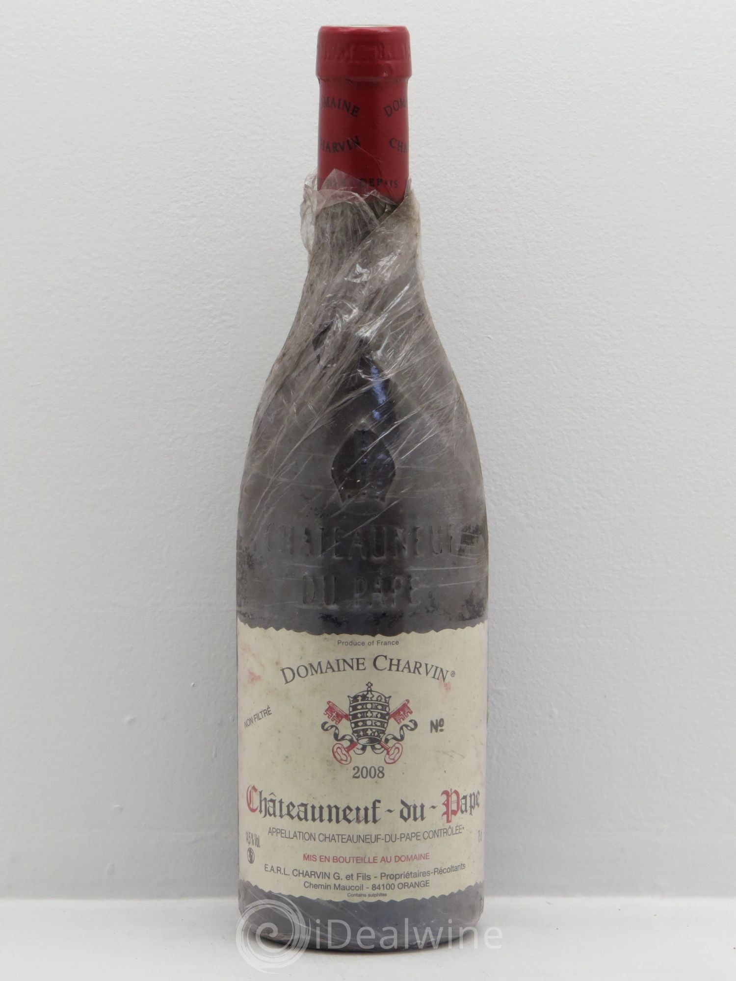 Châteauneuf-du-Pape Charvin (Domaine) 2008 - Lot de 1 bouteille - 0