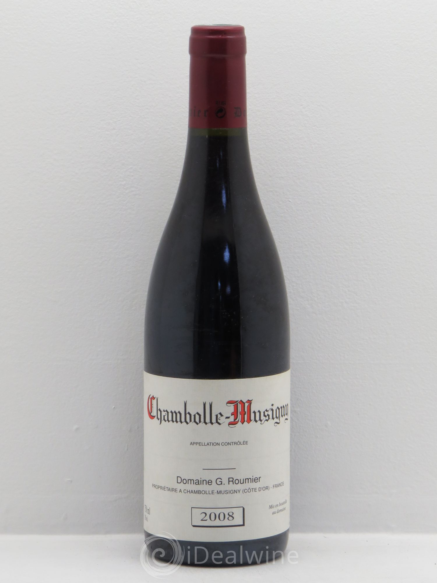Chambolle-Musigny Georges Roumier (Domaine) 2008 - Lot de 1 bouteille - 0