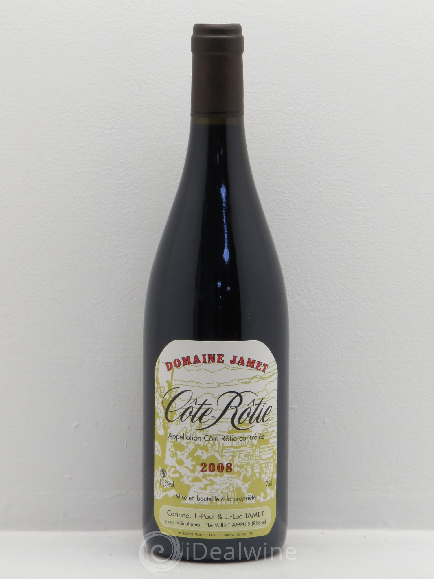 Côte-Rôtie Jamet (Domaine) 2008 - Lot de 1 bouteille - 0
