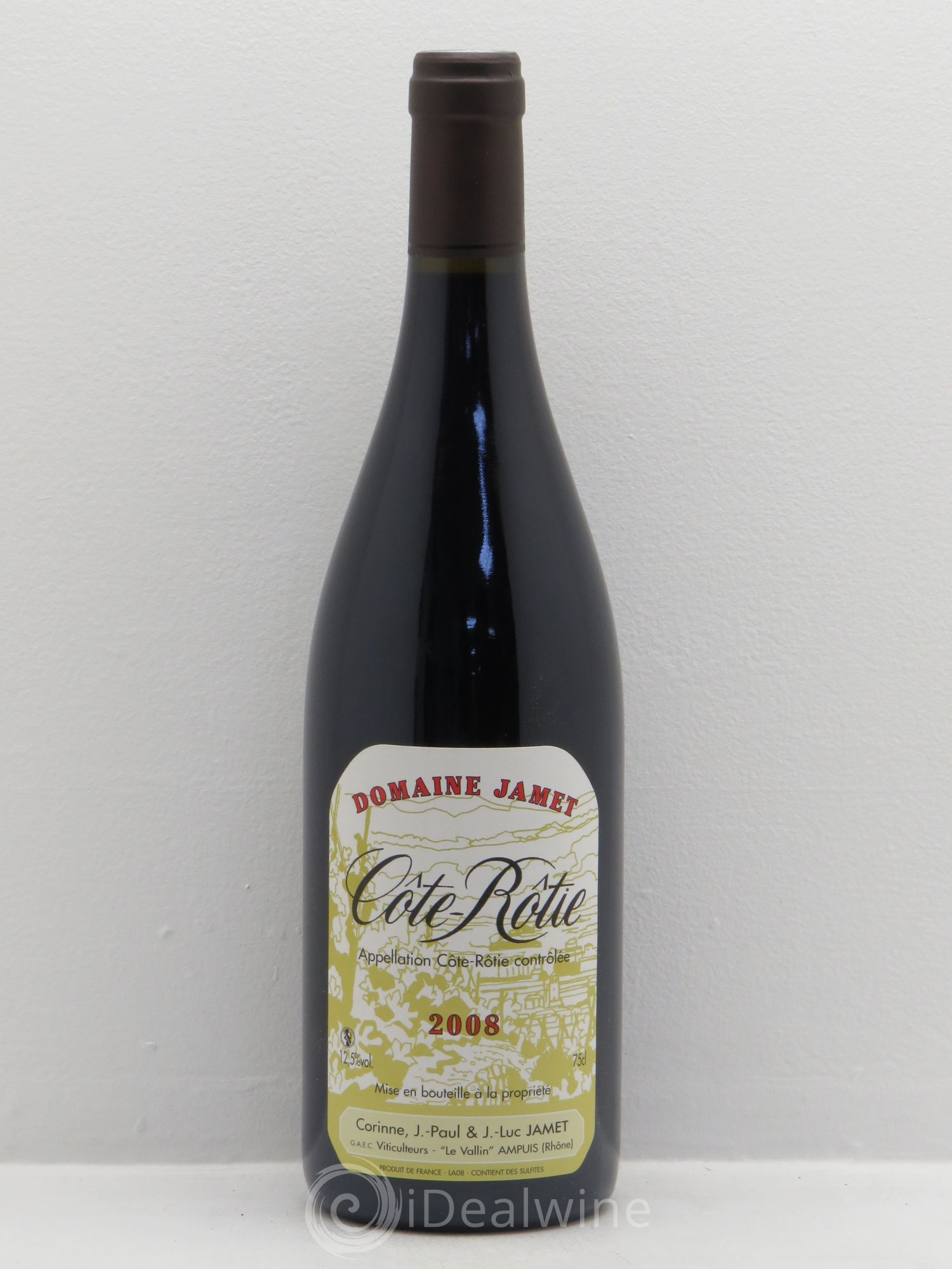 Côte-Rôtie Jamet (Domaine) 2008 - Lot de 1 bouteille - 0