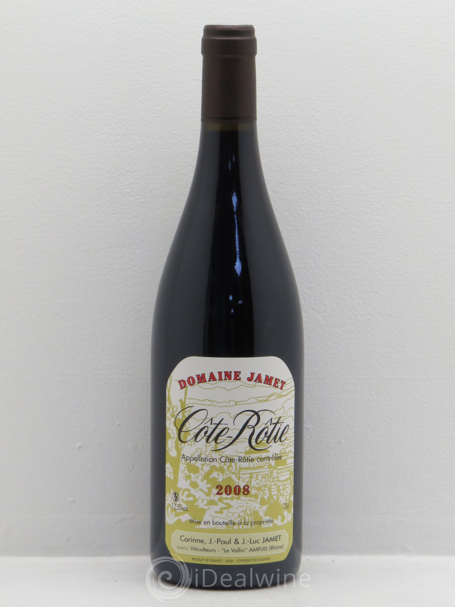 Côte-Rôtie Jamet (Domaine) 2008 - Lot de 1 bouteille - 0