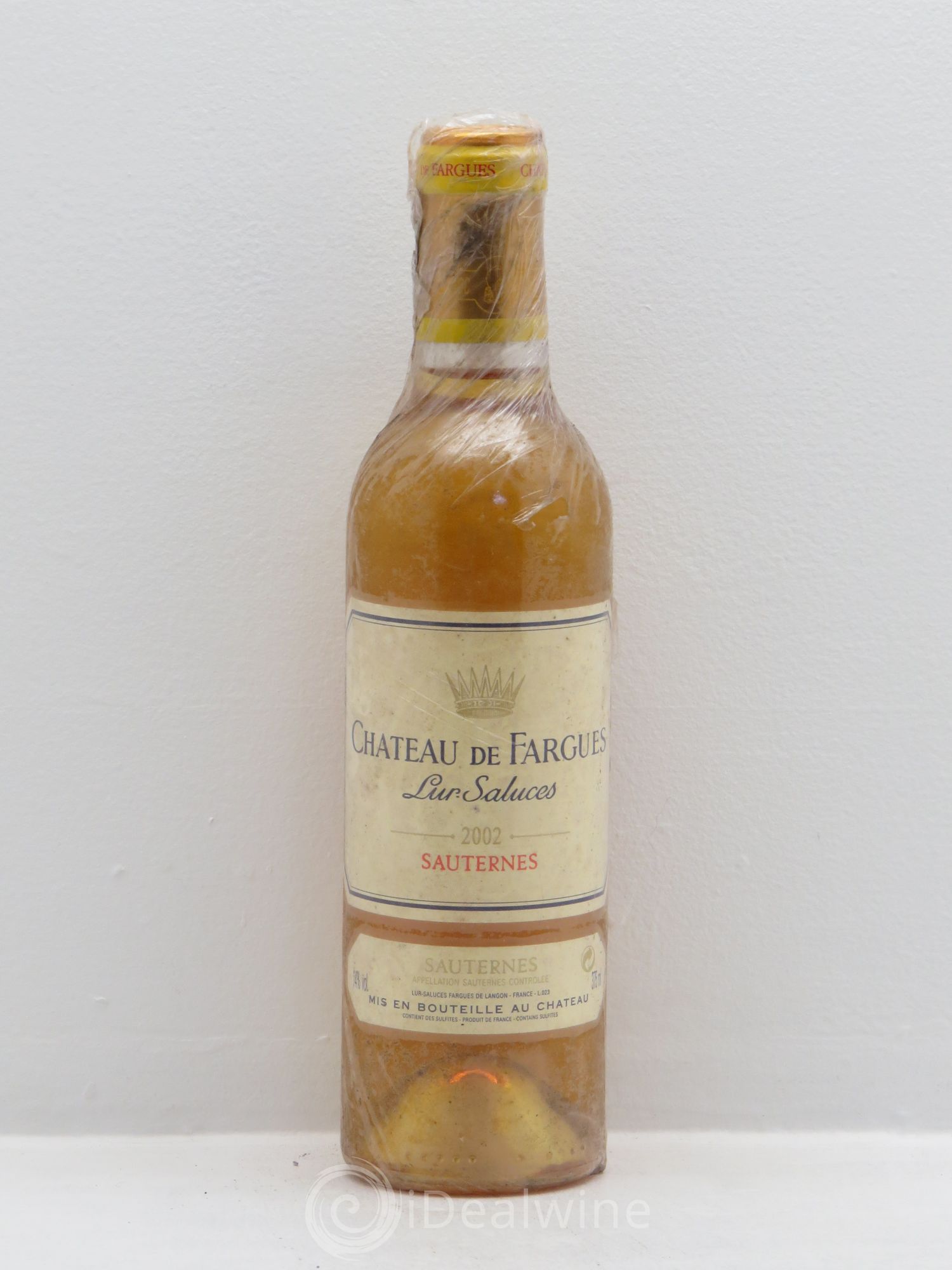 Château de Fargues 2002 - Posten von 1 Demi-Flasche - 0