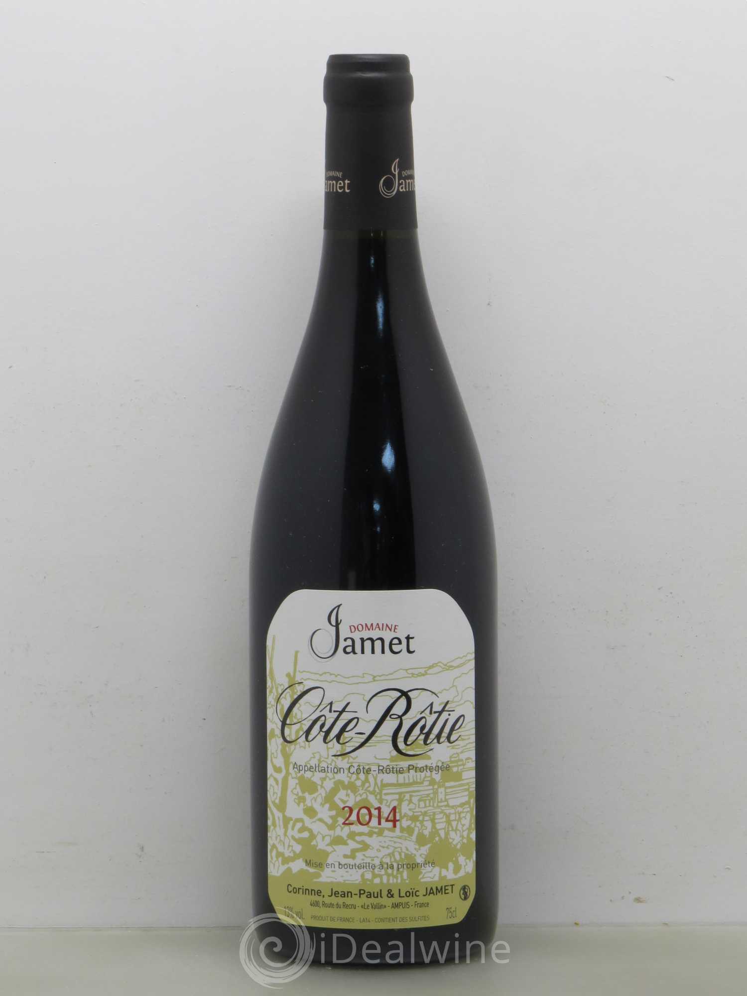Côte-Rôtie Jamet (Domaine) 2014 - Lot de 1 bouteille - 0