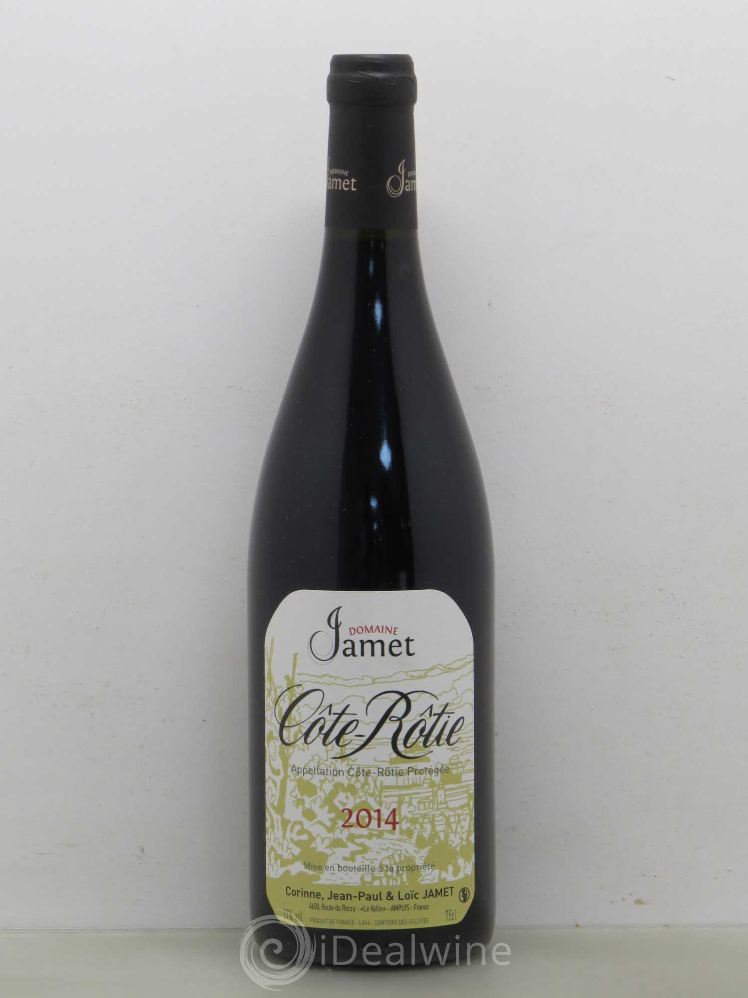 Côte-Rôtie Jamet (Domaine) 2014 - Lot de 1 bouteille - 0