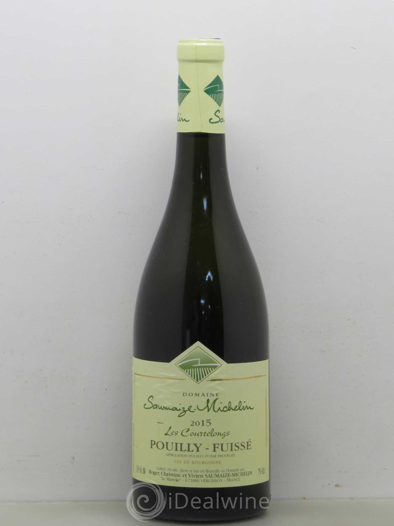 Pouilly-Fuissé Saumaize Michelin Les Courtelongs 2015 - Posten von 1 Flasche - 0