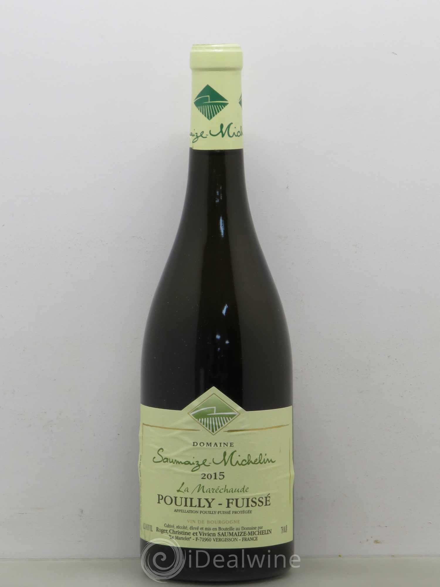 Pouilly-Fuissé Saumaize Michelin Les Marechaudes 2015 - Posten von 1 Flasche - 0