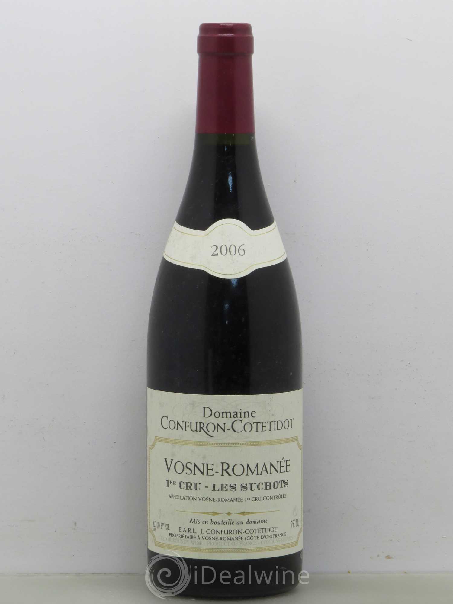 Vosne-Romanée 1er Cru Les Suchots Confuron-Cotetidot 2006 - Lot de 1 bouteille - 0