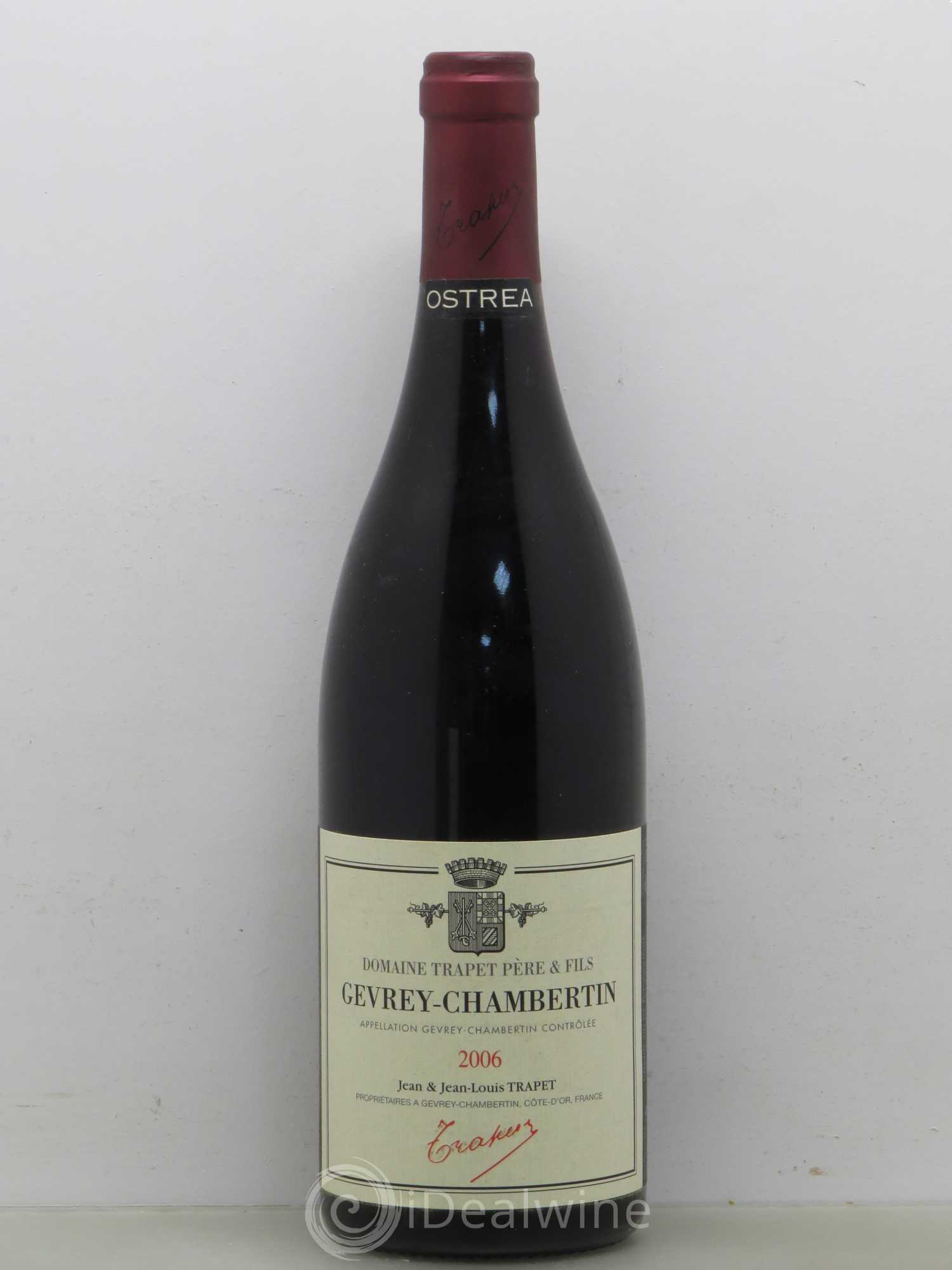 Gevrey-Chambertin Ostrea Domaine Trapet 2006 - Lot de 1 bouteille - 0