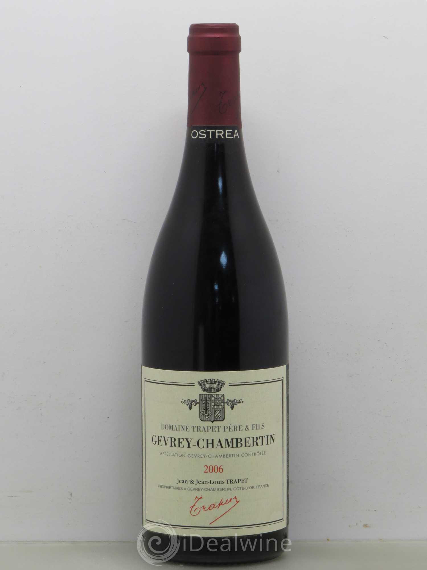 Gevrey-Chambertin Ostrea Domaine Trapet 2006 - Lot de 1 bouteille - 0