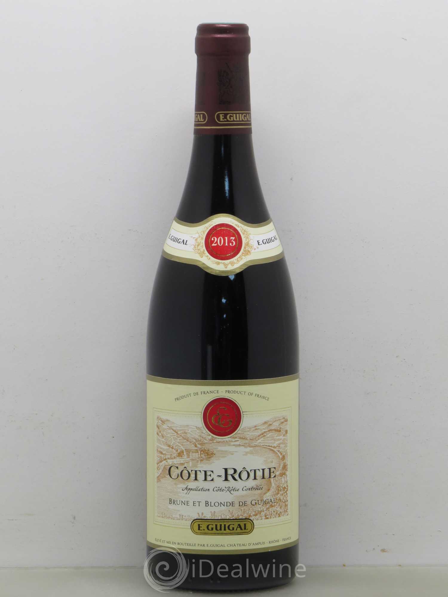 Côte-Rôtie Côtes Brune et Blonde Guigal 2013 - Lot de 1 bouteille - 0