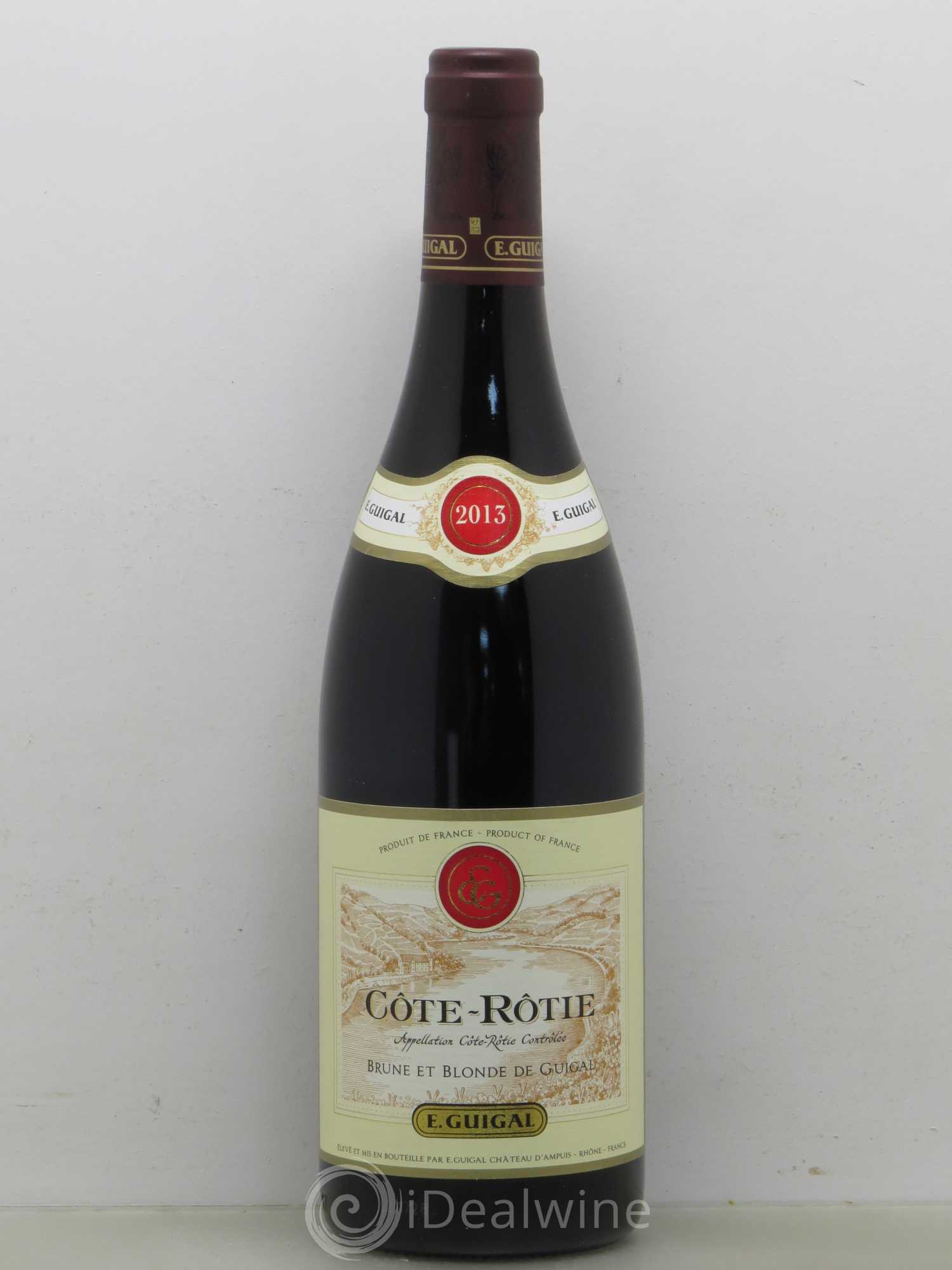 Côte-Rôtie Côtes Brune et Blonde Guigal 2013 - Lot de 1 bouteille - 0