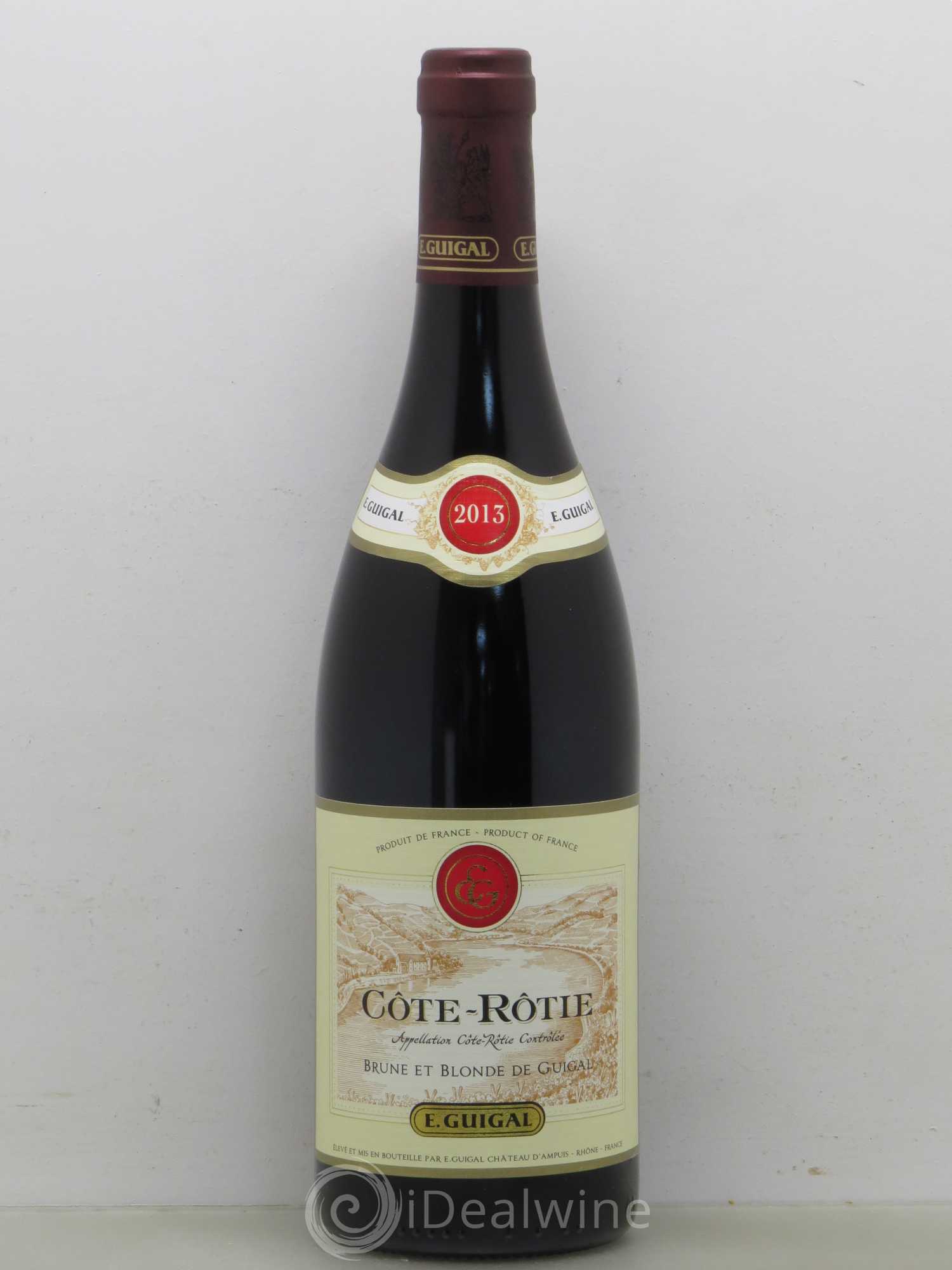 Côte-Rôtie Côtes Brune et Blonde Guigal 2013 - Lot de 1 bouteille - 0