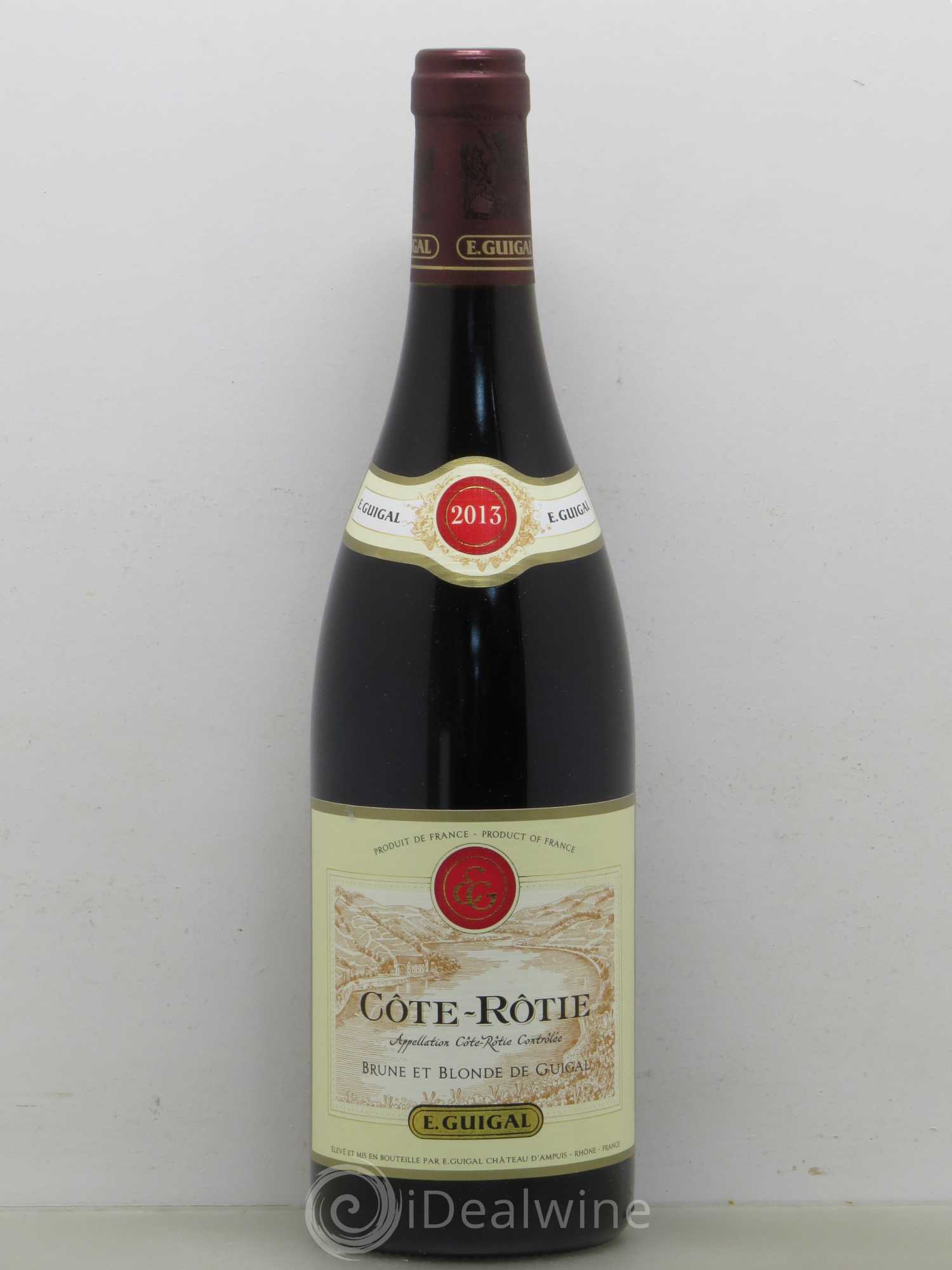 Côte-Rôtie Côtes Brune et Blonde Guigal 2013 - Lot de 1 bouteille - 0