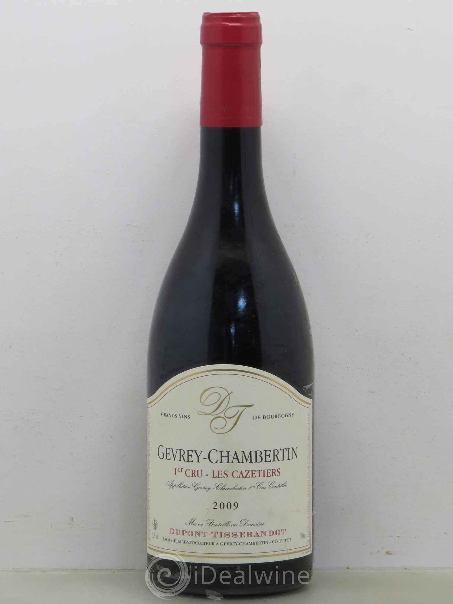 Gevrey-Chambertin 1er Cru Cazetiers Dupont-Tisserandot (Domaine) 2009 - Lot de 1 bouteille - 0