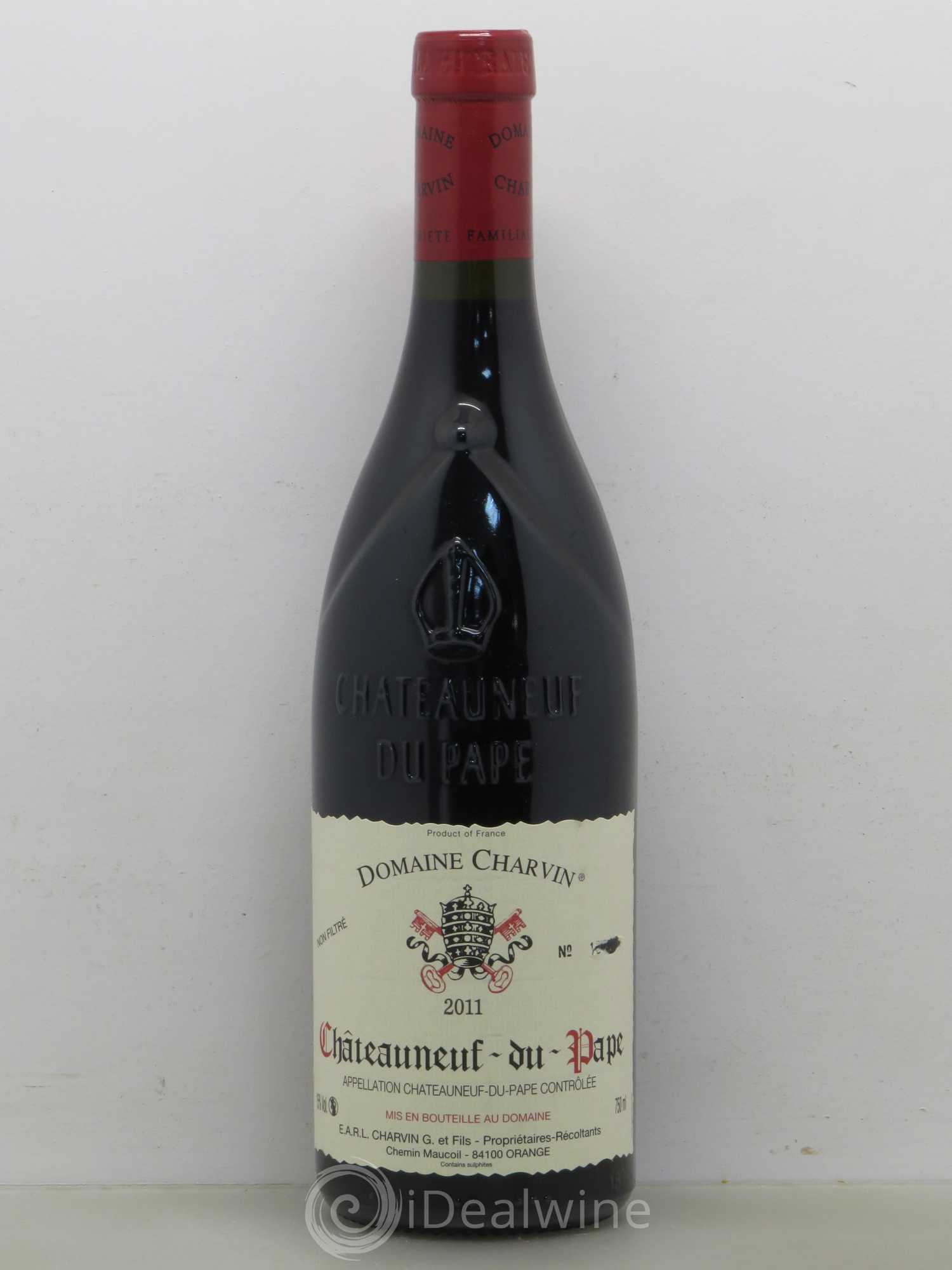 Châteauneuf-du-Pape Charvin (Domaine) 2011 - Lot de 1 bouteille - 0