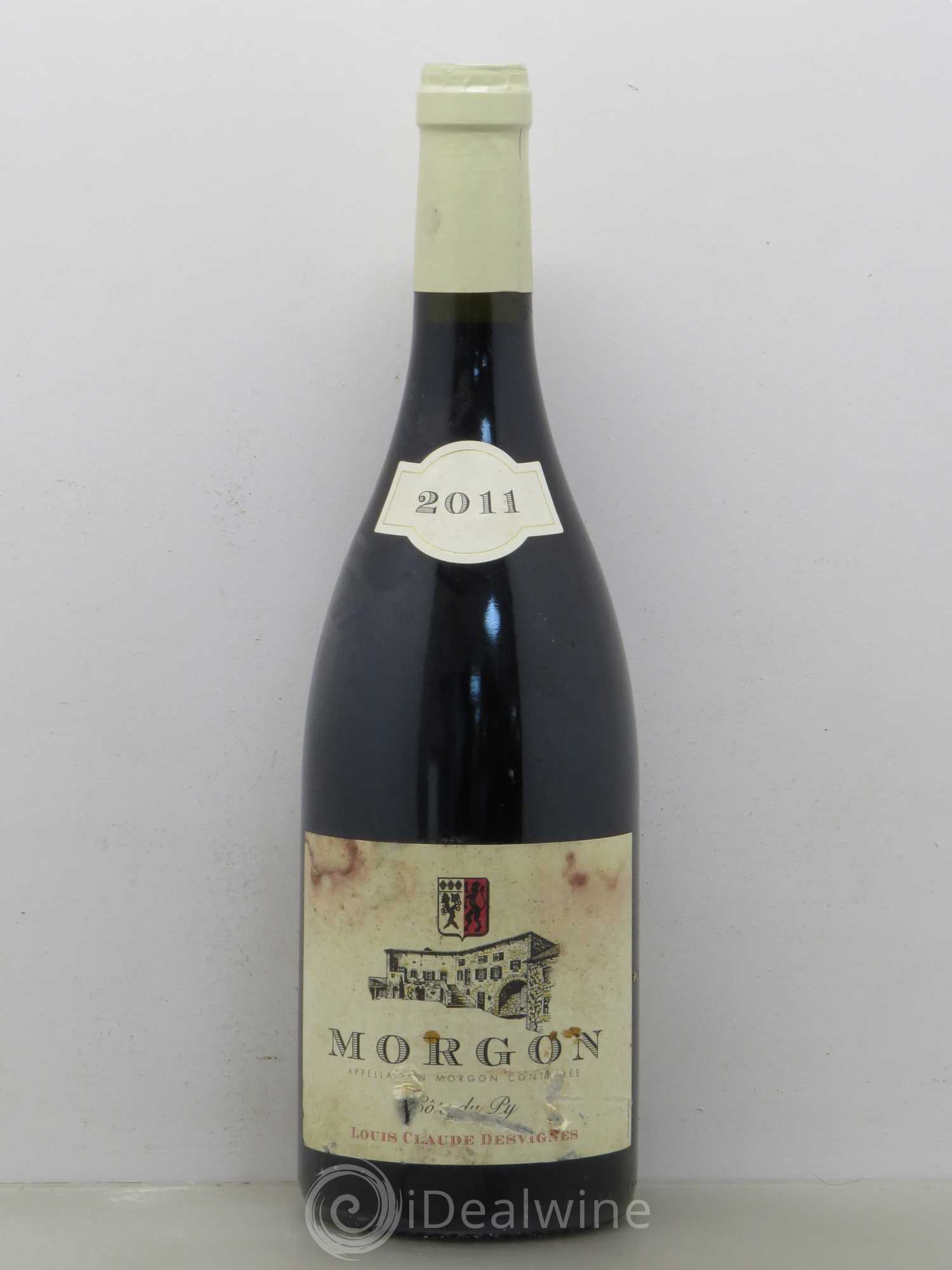 Morgon Côte du Py Louis-Claude Desvignes 2011 - Lot de 1 bouteille - 0
