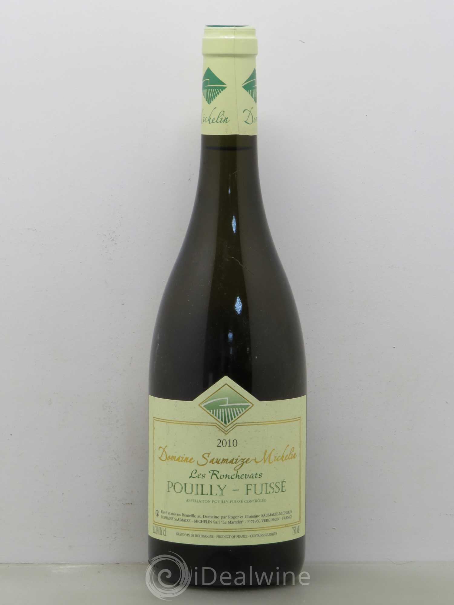 Pouilly-Fuissé 2010 - Posten von 1 Flasche - 0