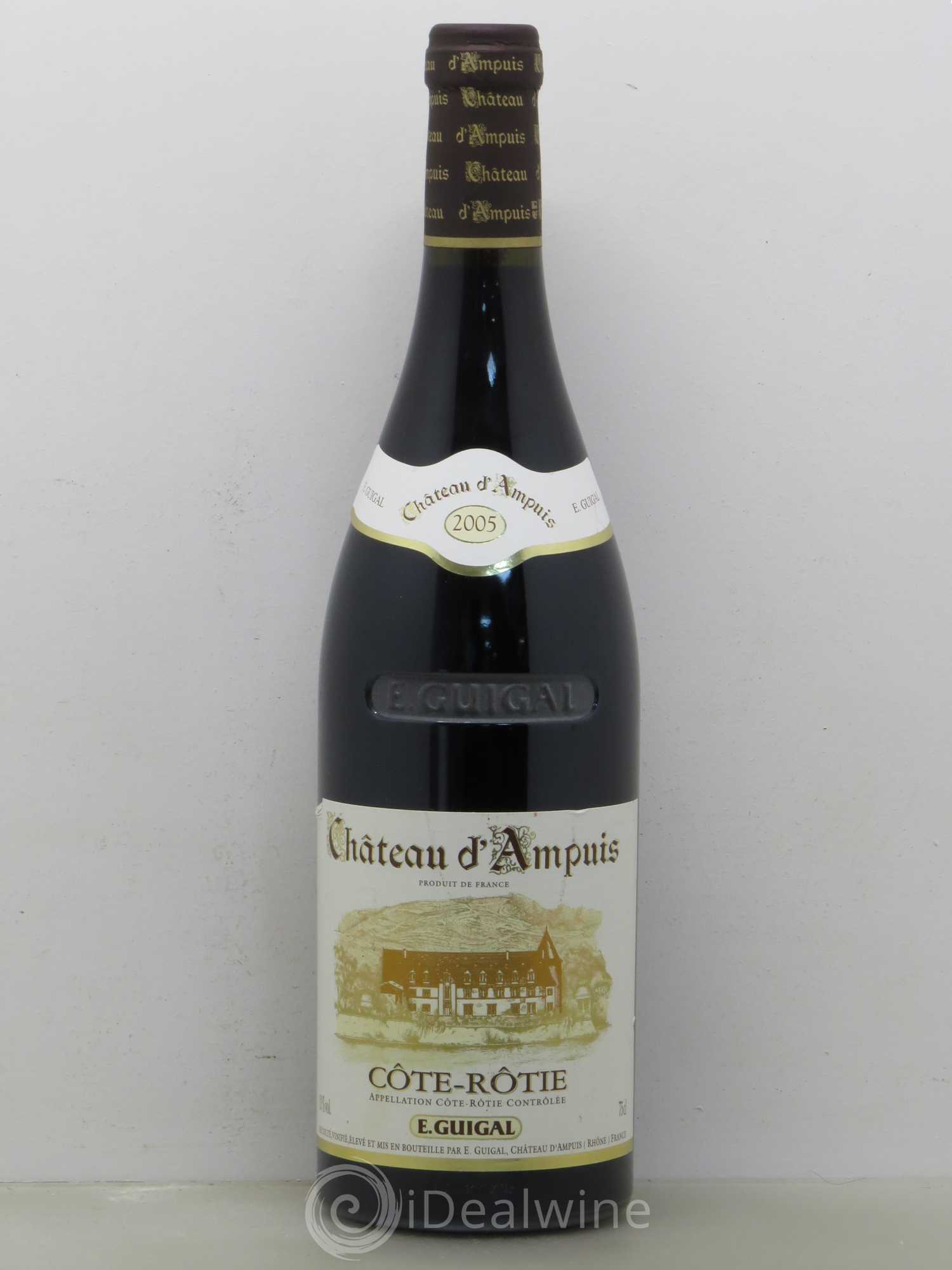 Côte-Rôtie Château d'Ampuis Guigal 2005 - Lot de 1 bouteille - 0
