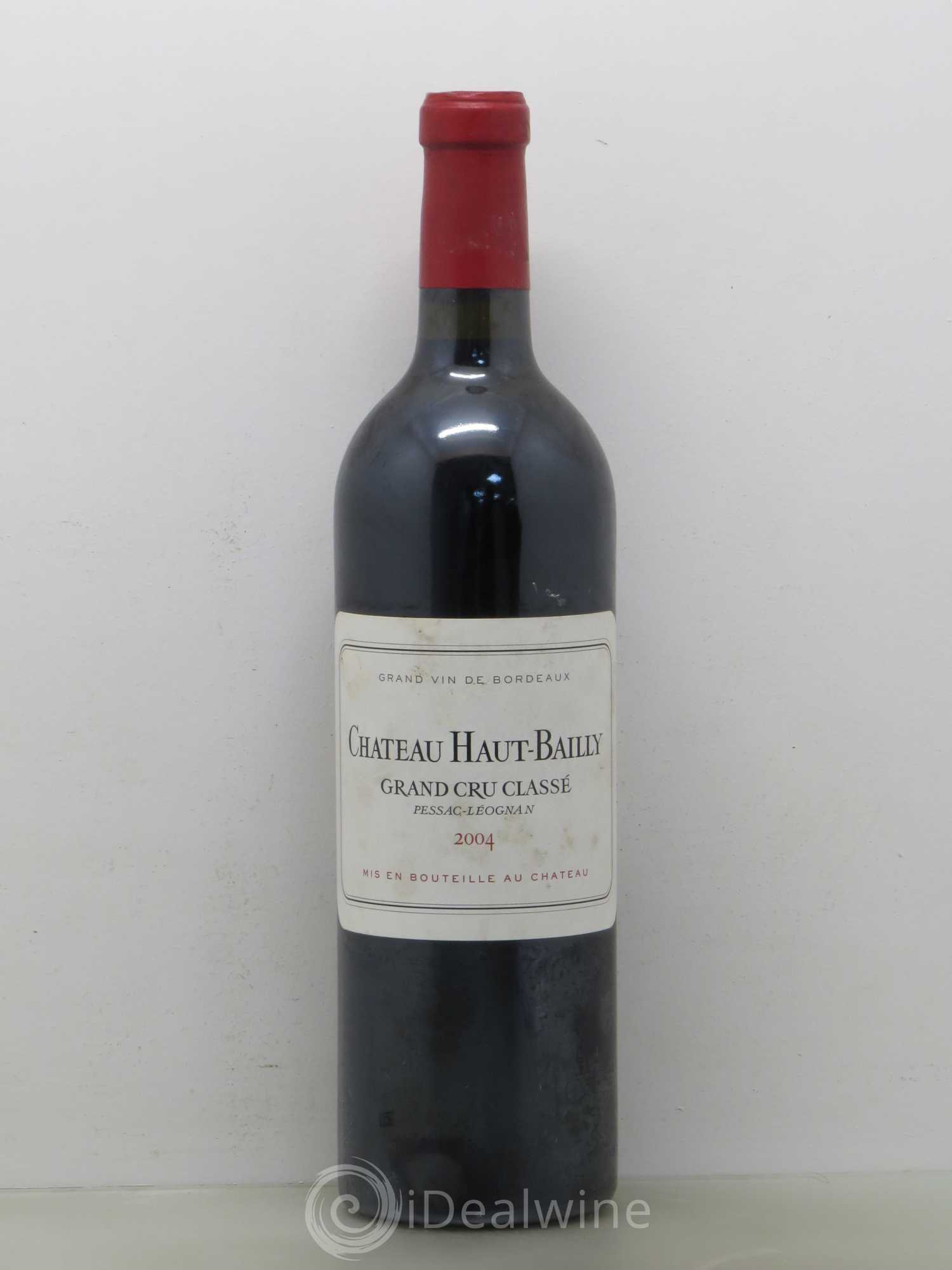 Château Haut-Bailly Cru Classé de Graves 2004 - Lot de 1 bouteille - 0