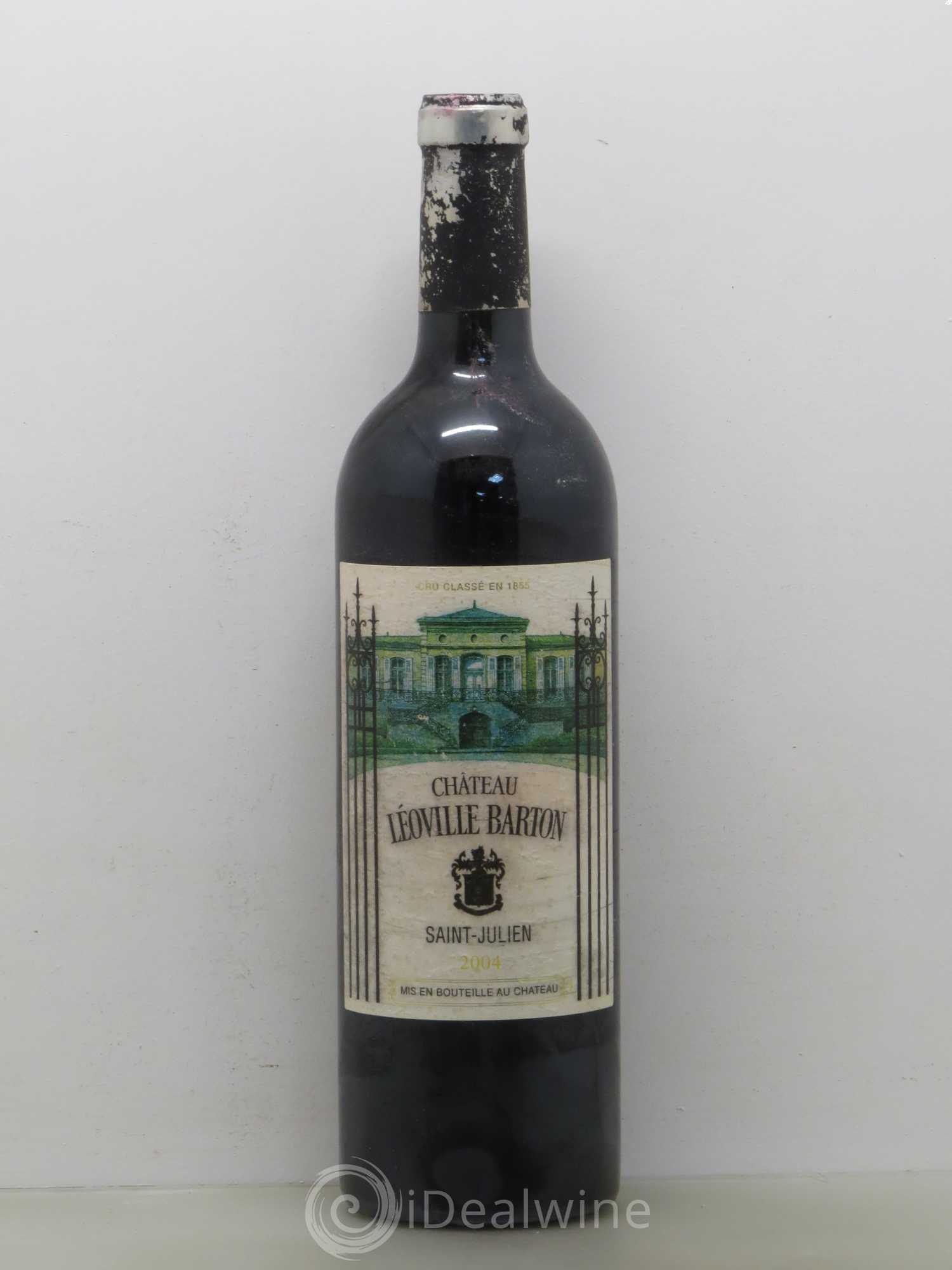 Château Léoville Barton 2ème Grand Cru Classé 2004 - Lot de 1 bouteille - 0