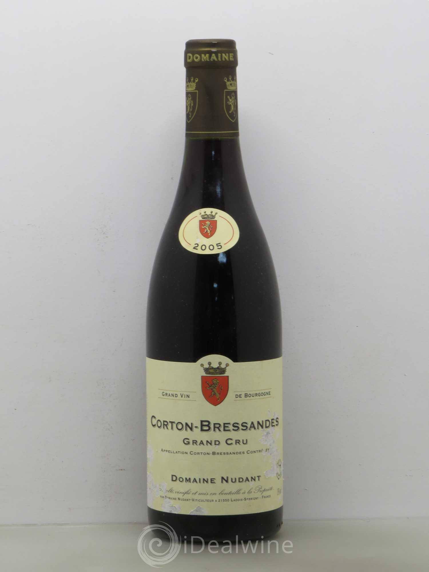 Corton Grand Cru Nudant Bressandes 2005 - Posten von 1 Flasche - 0