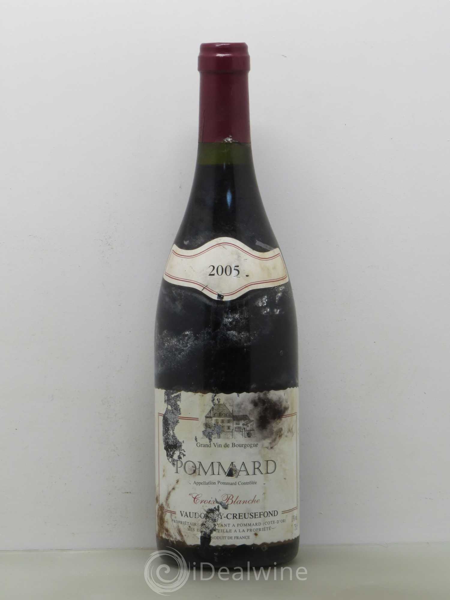 Pommard Vaudoisey creusefond Croix Blanche 2005 - Posten von 1 Flasche - 0