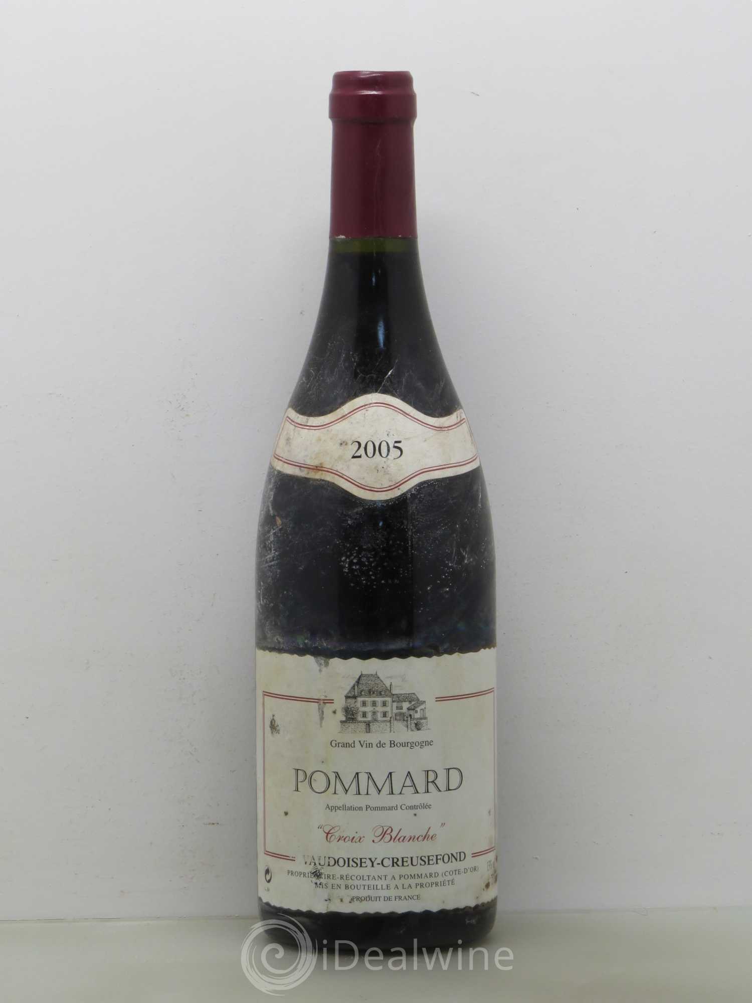 Pommard Vaudoisey creusefond Croix Blanche 2005 - Posten von 1 Flasche - 0