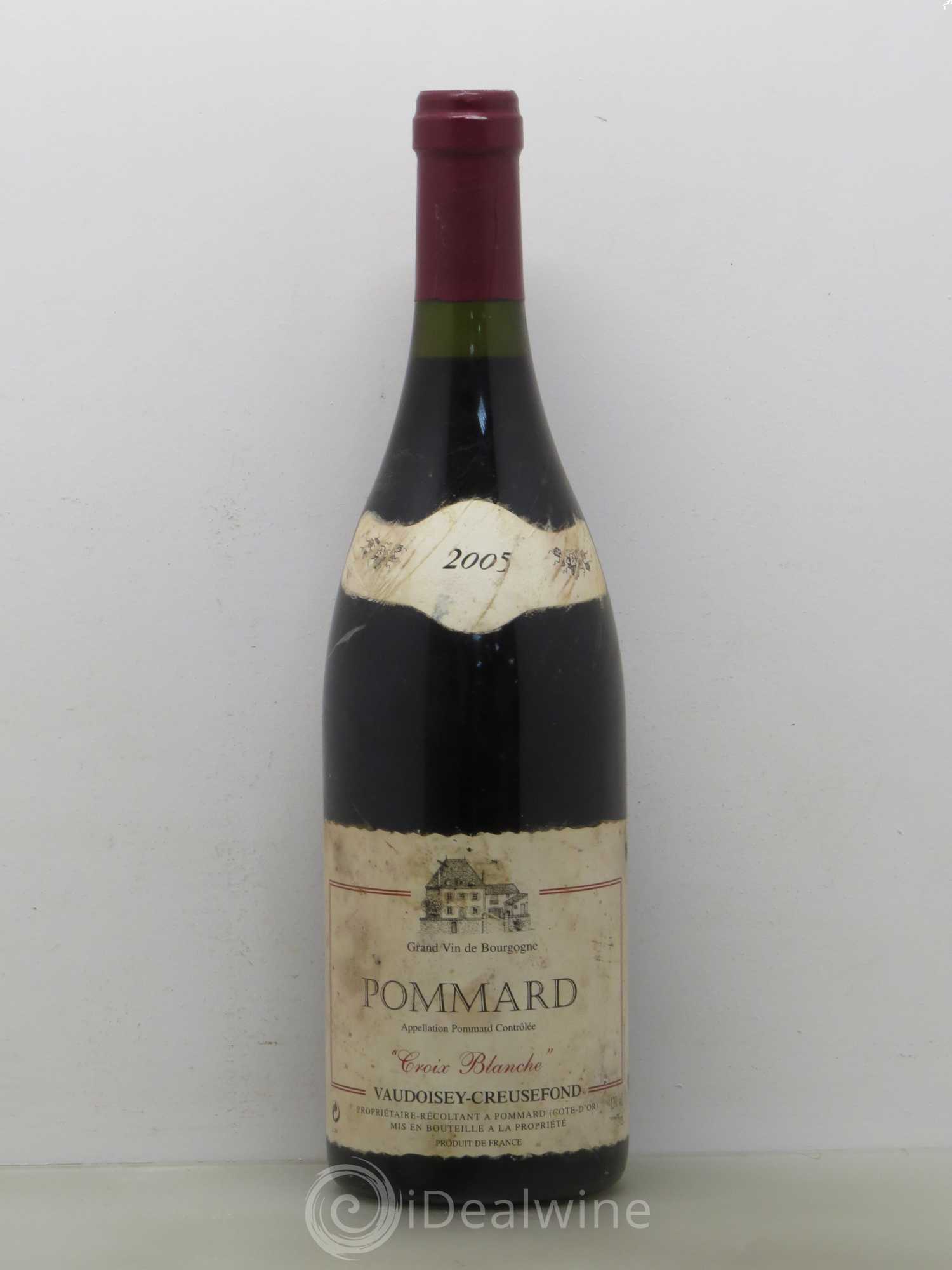Pommard Vaudoisey creusefond Croix Blanche 2005 - Posten von 1 Flasche - 0