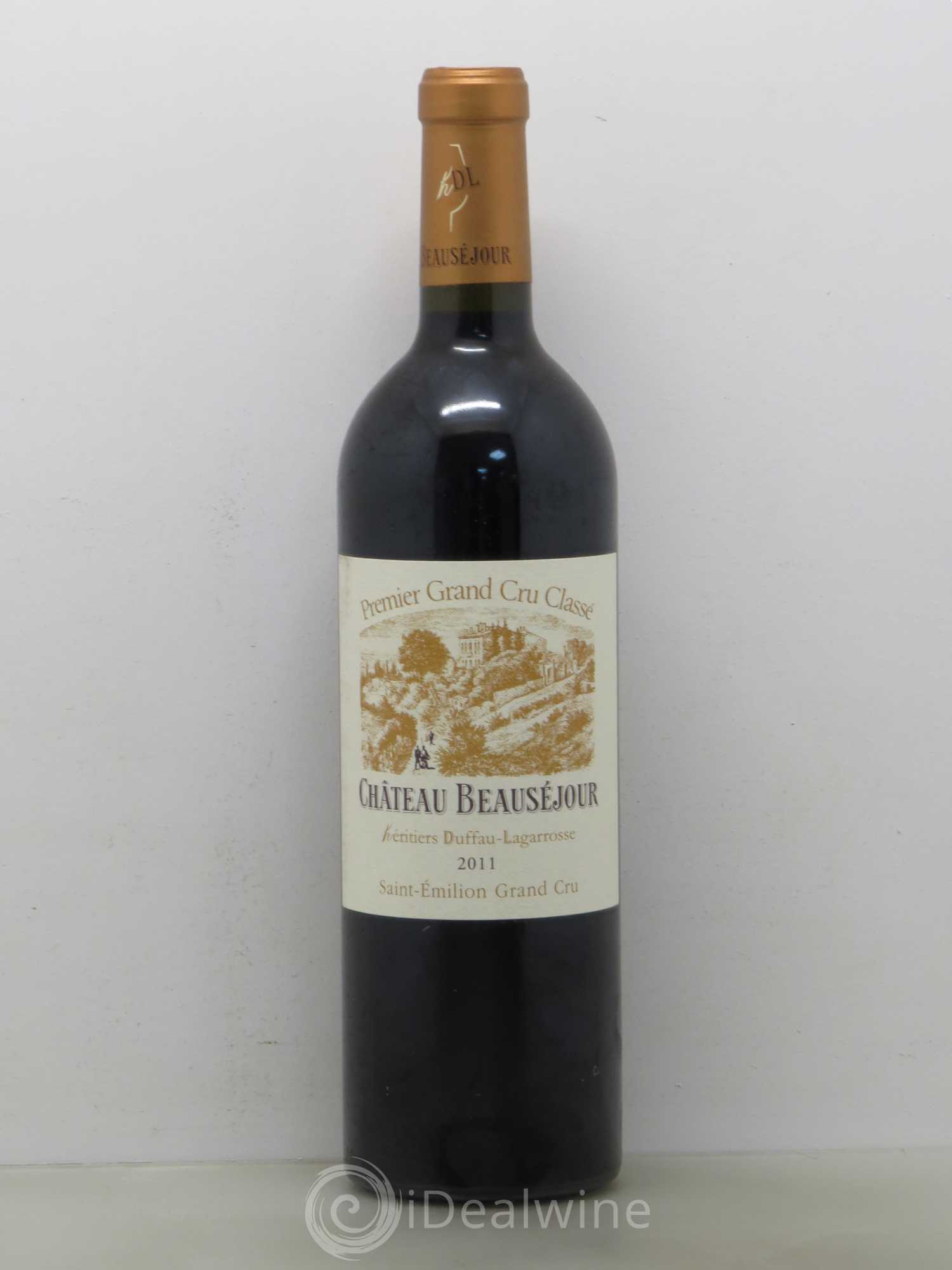Château Beauséjour (Duffau-Lagarrosse) 1er Grand Cru Classé B 2011 - Lot de 1 bouteille - 0