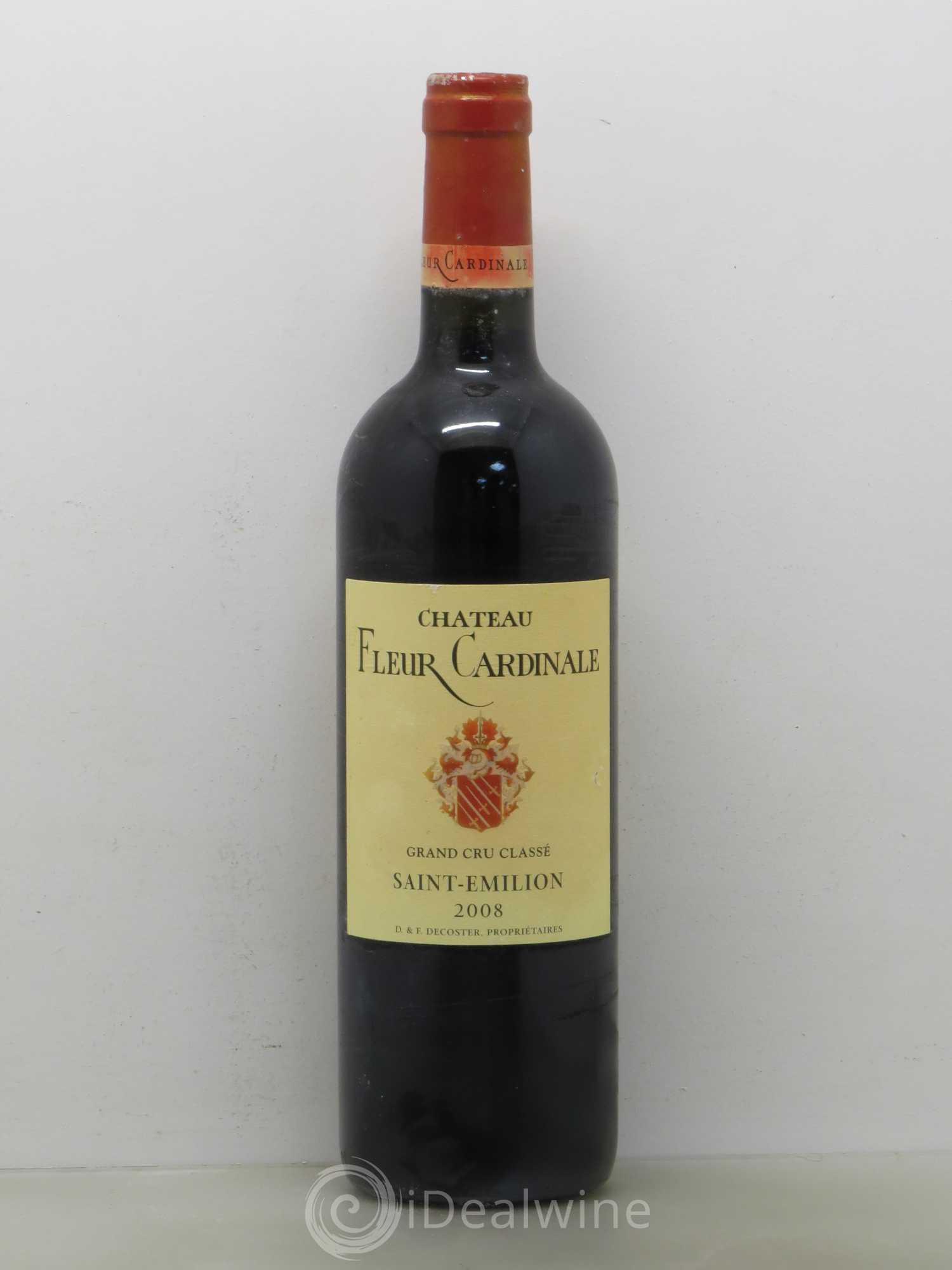 Château Fleur Cardinale Grand Cru Classé 2008 - Posten von 1 Flasche - 0
