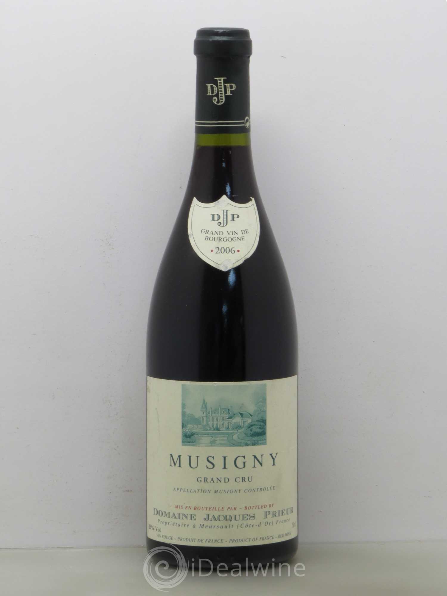 Musigny Grand Cru Jacques Prieur (Domaine) 2006 - Lot de 1 bouteille - 0