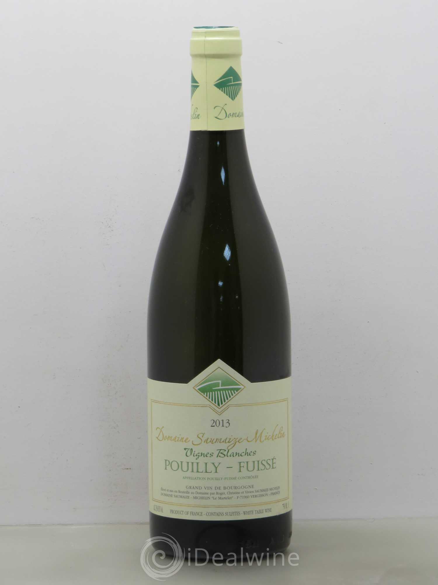 Pouilly-Fuissé Saumaize Michelin Vignes Blanches 2013 - Posten von 1 Flasche - 0