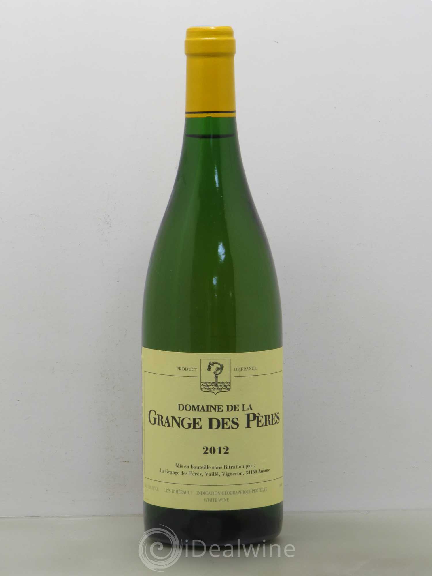 Pays d'Hérault Grange des Pères Laurent Vaillé 2012 - Lot de 1 bouteille - 0