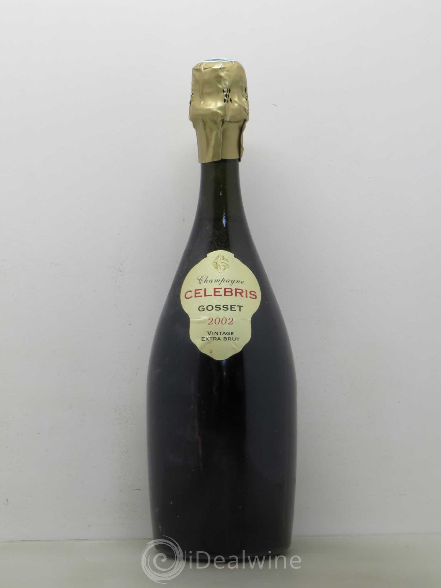 Champagne Celebris - Gosset 2002 - Posten von 1 Flasche - 0