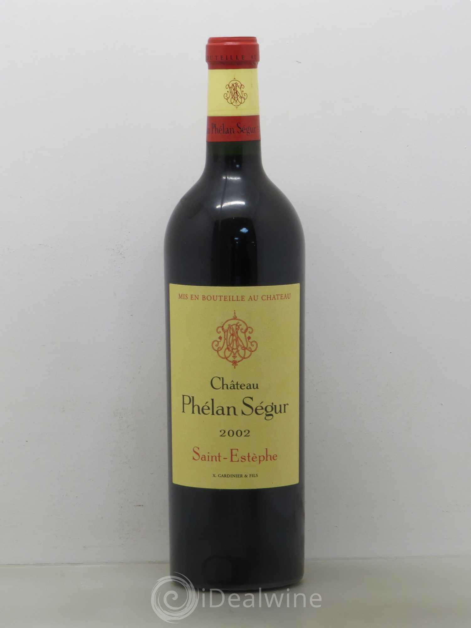 Château Phélan Ségur 2002 - Lot de 1 bouteille - 0