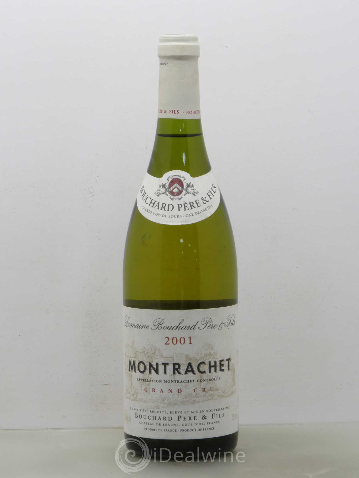 Montrachet Grand Cru Bouchard Père & Fils 2001 - Lot de 1 bouteille - 0