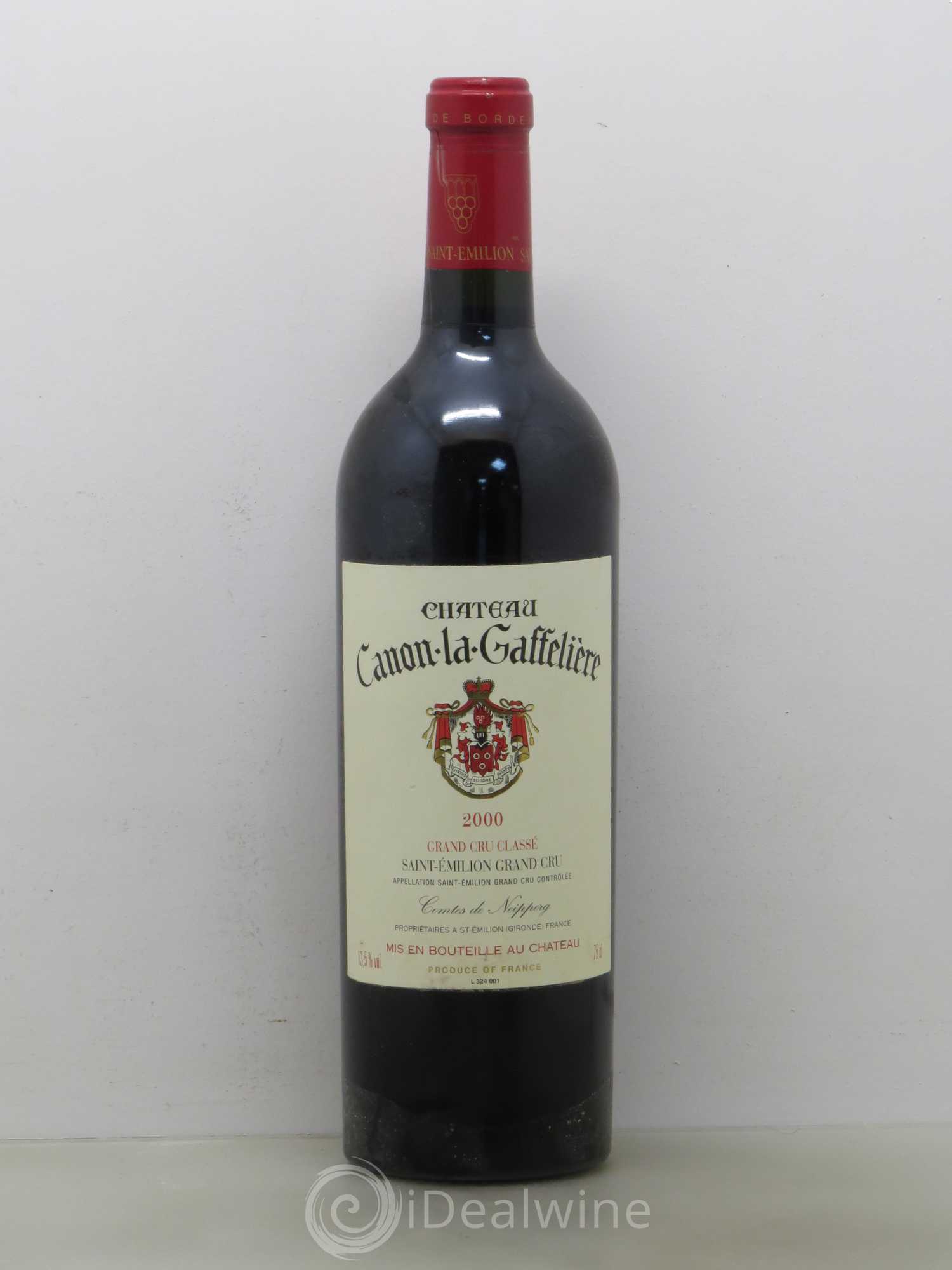 Château Canon la Gaffelière 1er Grand Cru Classé B 2000 - Lot de 1 bouteille - 0