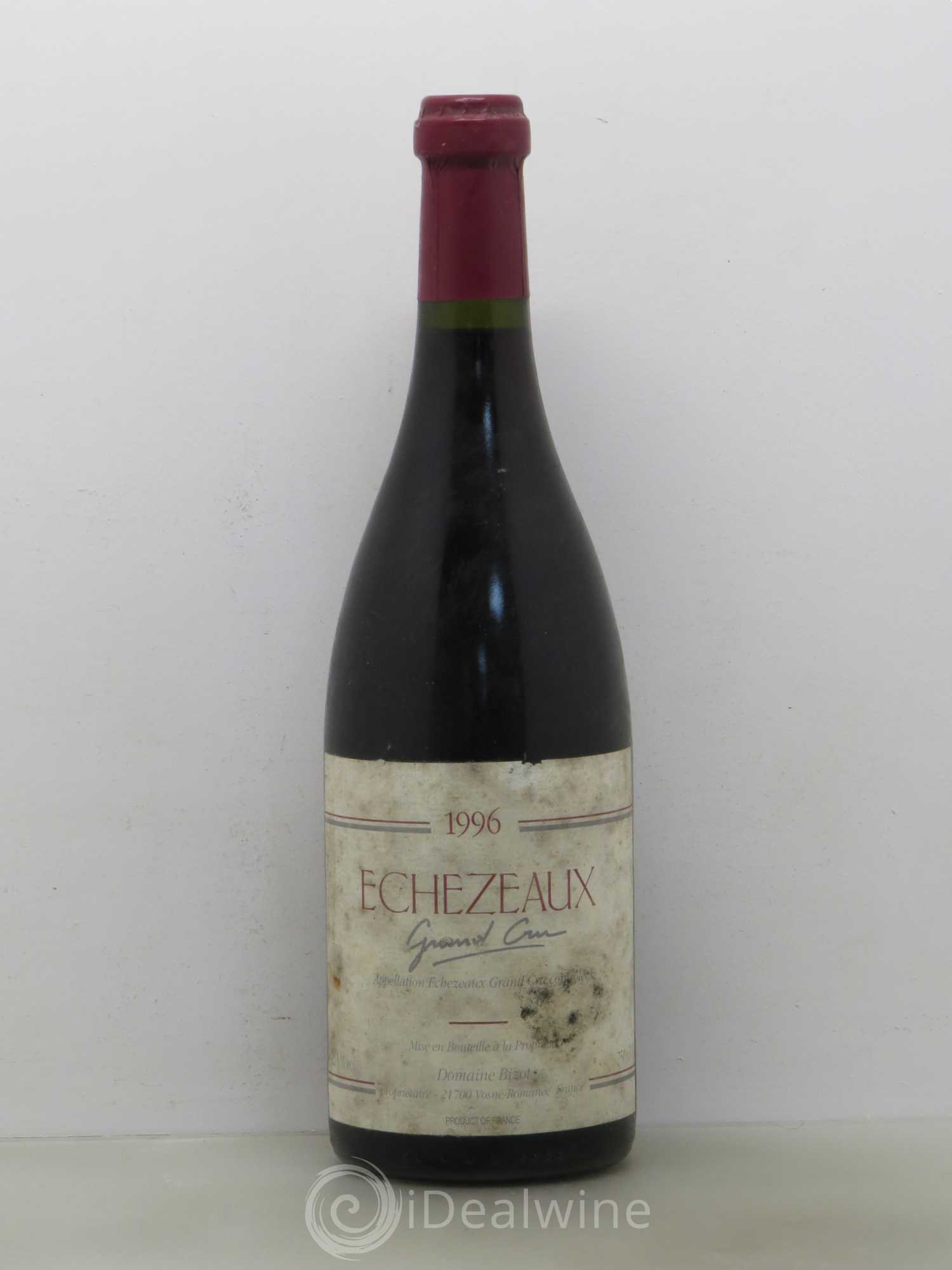Echezeaux Grand Cru Domaine Bizot 1996 - Posten von 1 Flasche - 0
