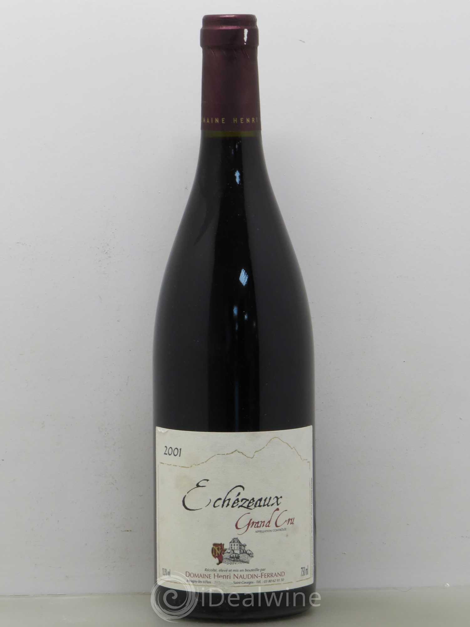 Echezeaux Grand Cru Domaine Naudin Ferrand 2001 - Posten von 1 Flasche - 0