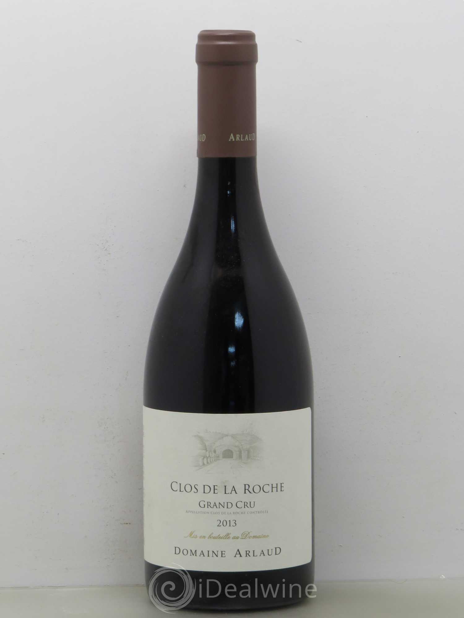 Clos de la Roche Grand Cru Arlaud 2013 - Lot de 1 bouteille - 0