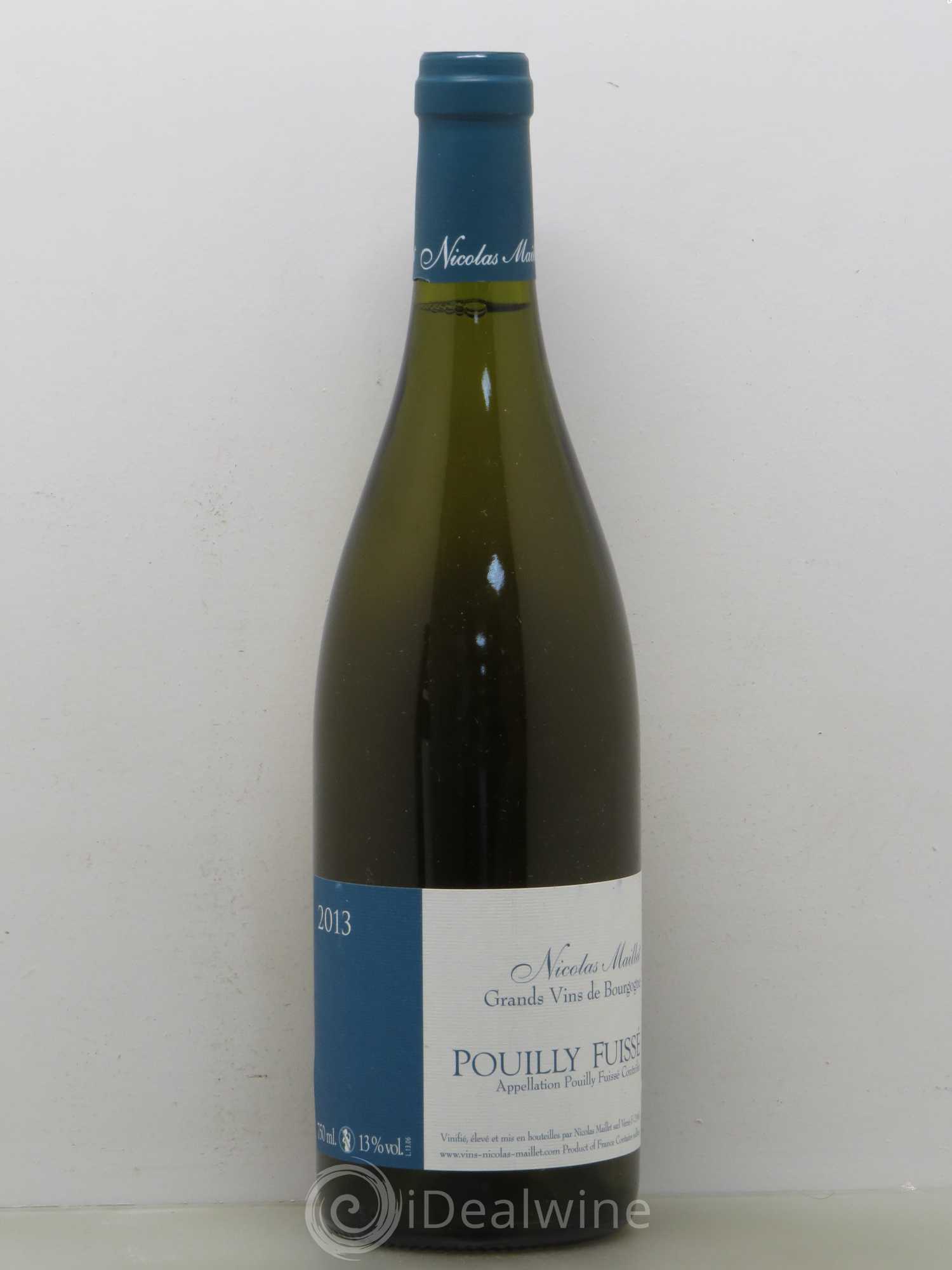 Pouilly-Fuissé Nicolas Maillet 2013 - Posten von 1 Flasche - 0