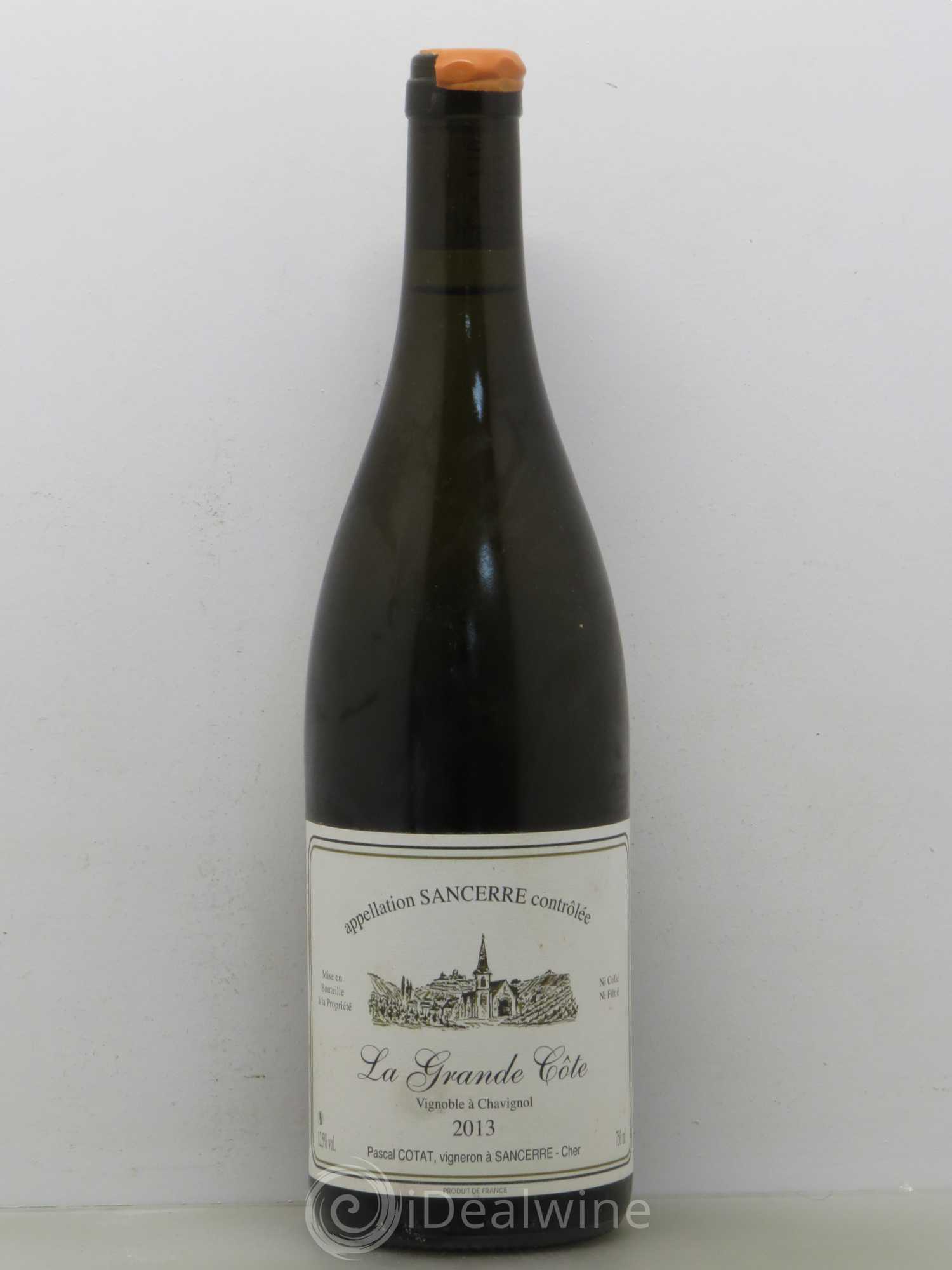 Sancerre Pascal Cotat Grande Cote 2013 - Posten von 1 Flasche - 0