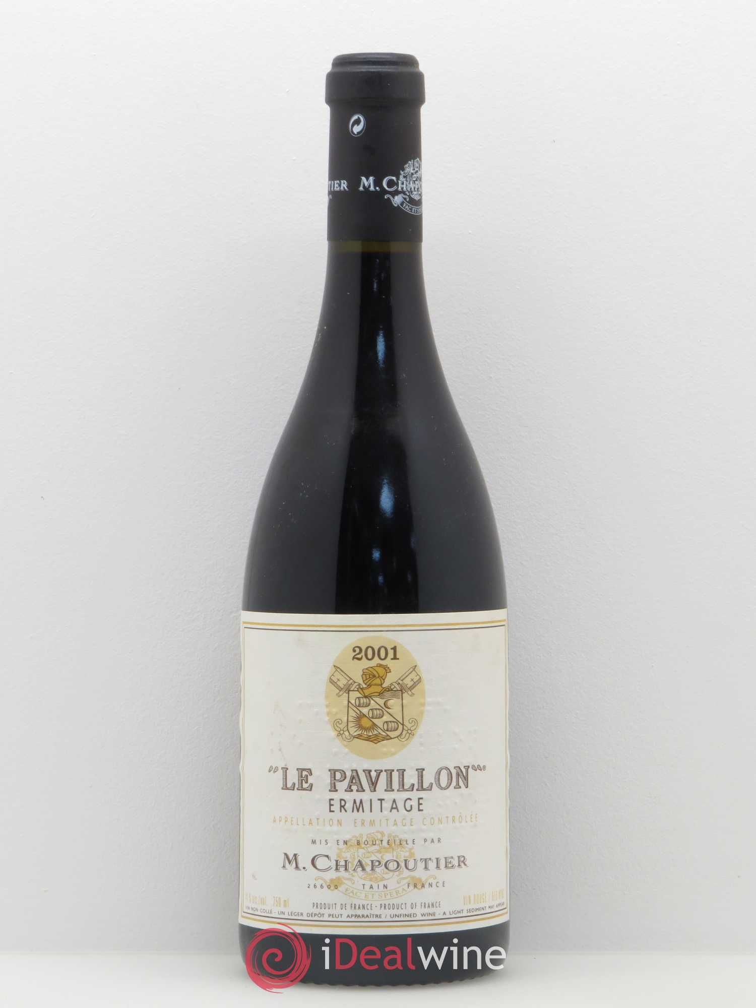 Hermitage Ermitage Le Pavillon Chapoutier 2001 - Lot de 1 bouteille - 0