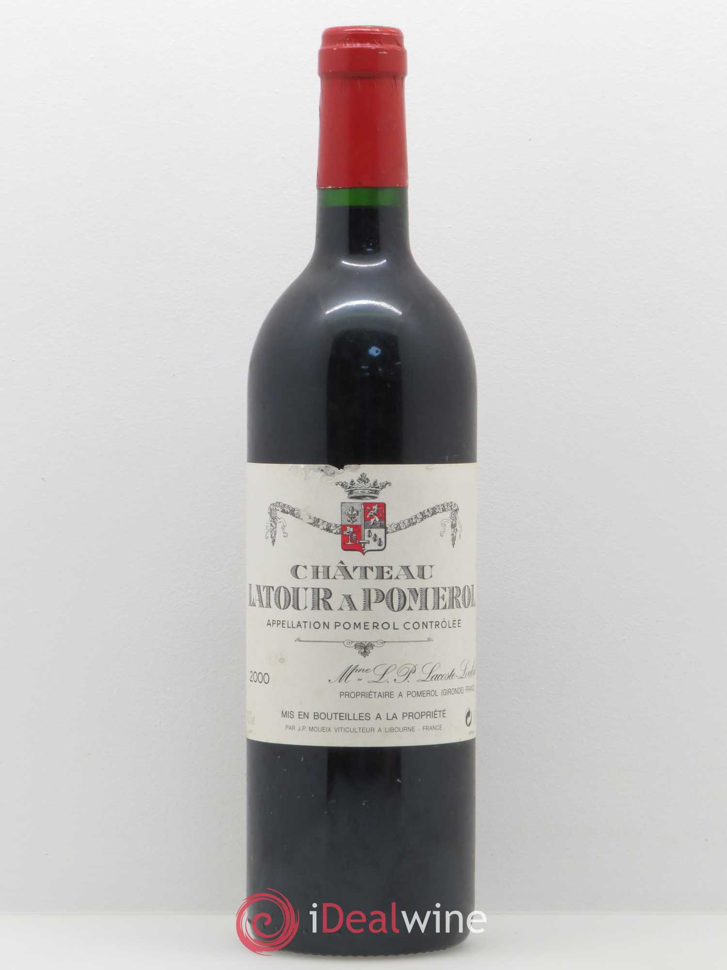 Château Latour à Pomerol 2000 - Lot de 1 bouteille - 0