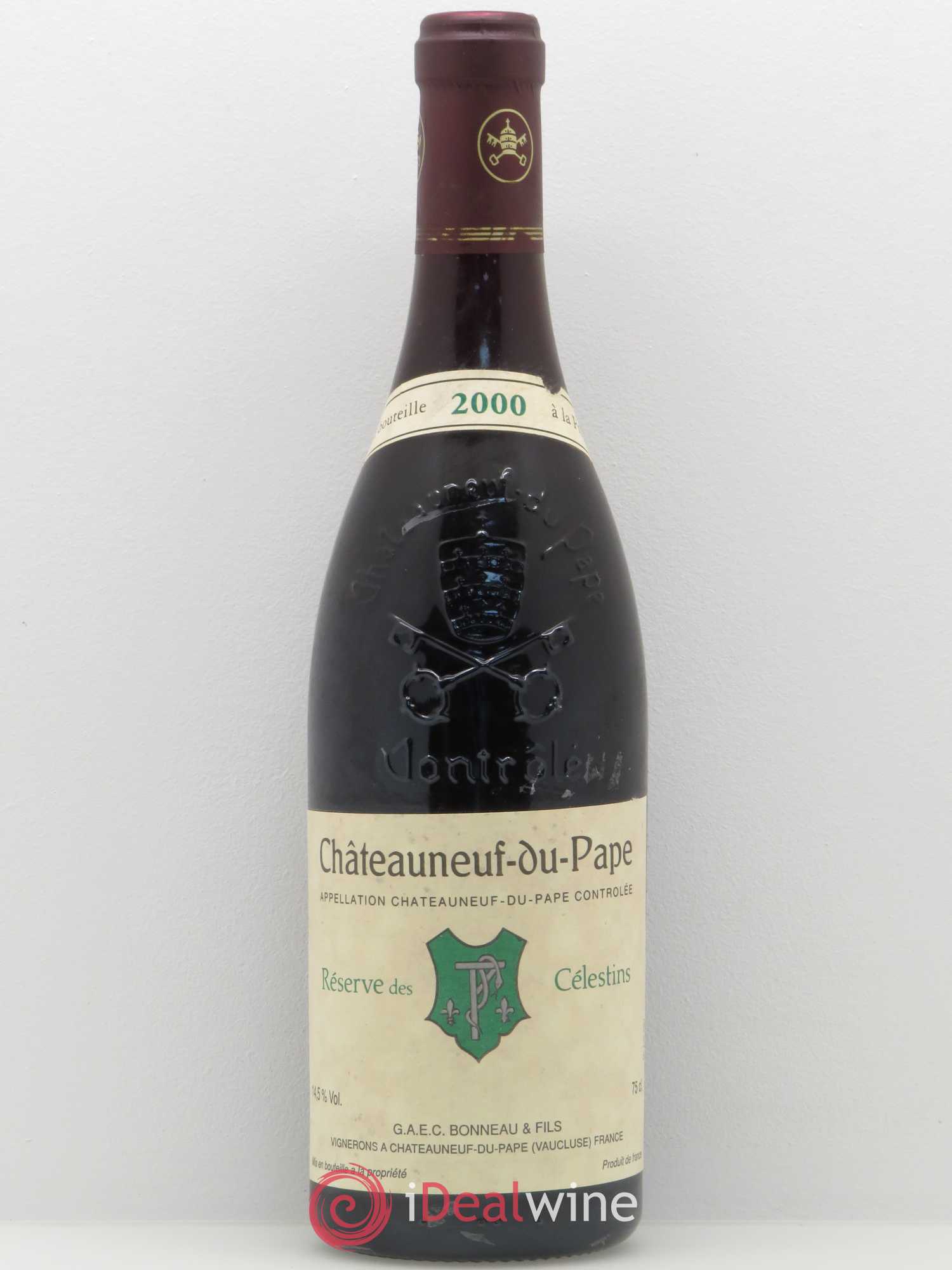 Châteauneuf-du-Pape Réserve des Célestins Henri Bonneau & Fils 2000 - Lot de 1 bouteille - 0