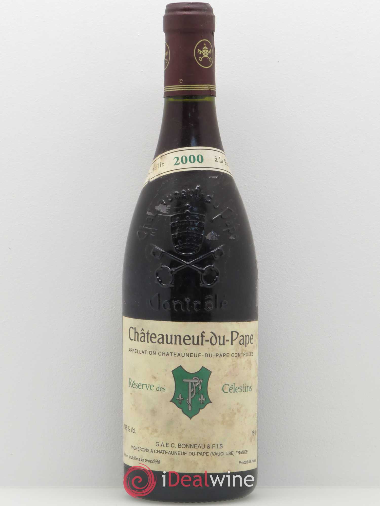 Châteauneuf-du-Pape Réserve des Célestins Henri Bonneau & Fils 2000 - Lot de 1 bouteille - 0