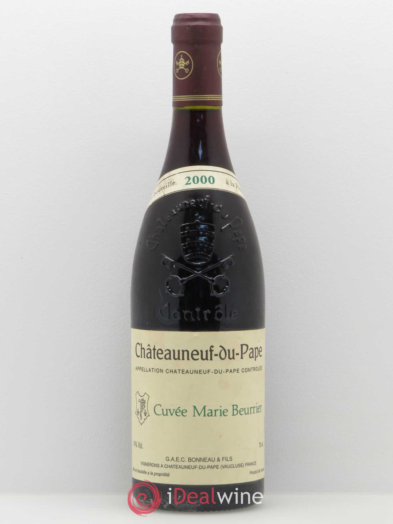 Châteauneuf-du-Pape Marie Beurrier Henri Bonneau & Fils 2000 - Lot de 1 bouteille - 0